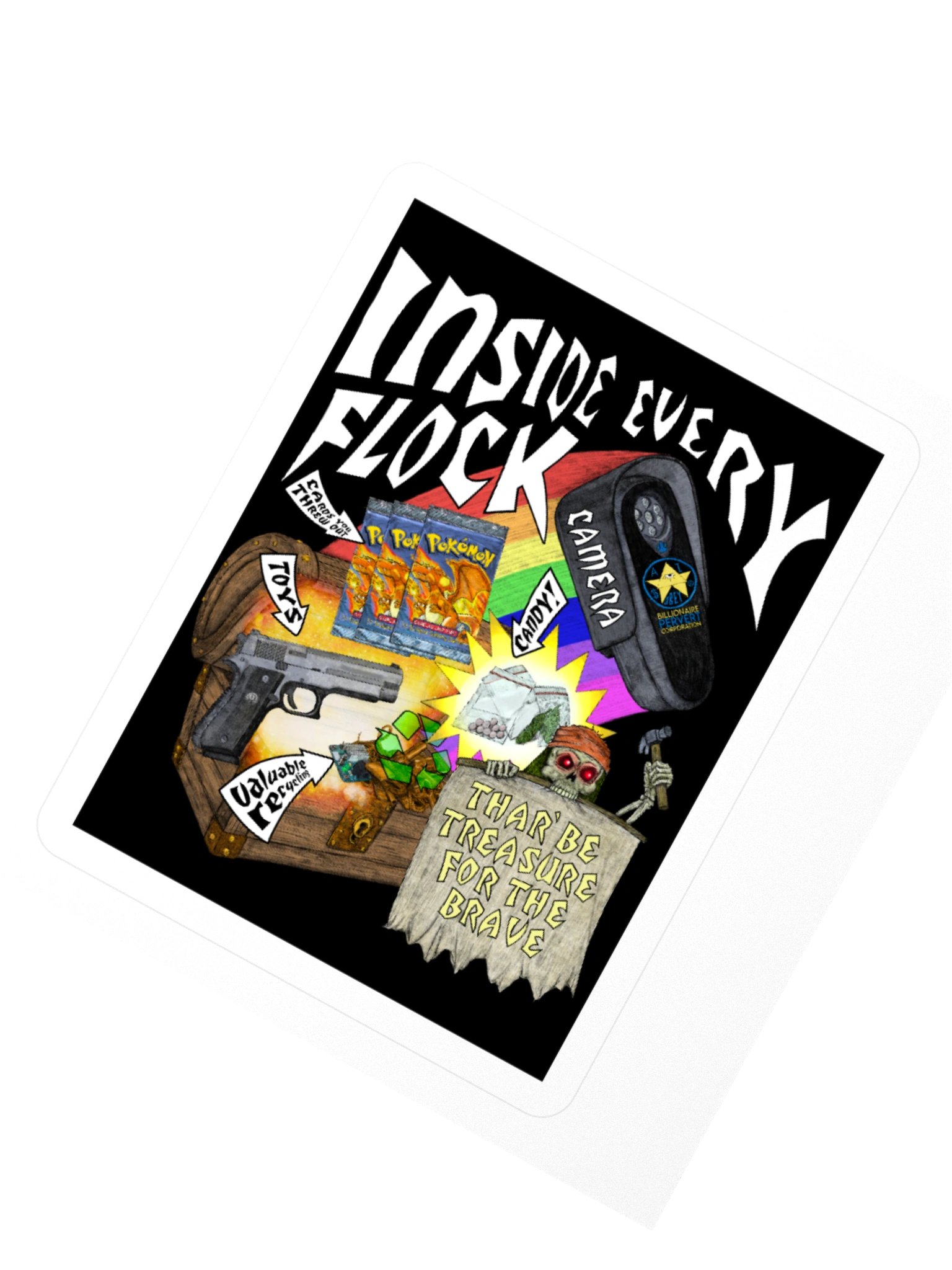 Treasure Flock Sticker! product image (4)
