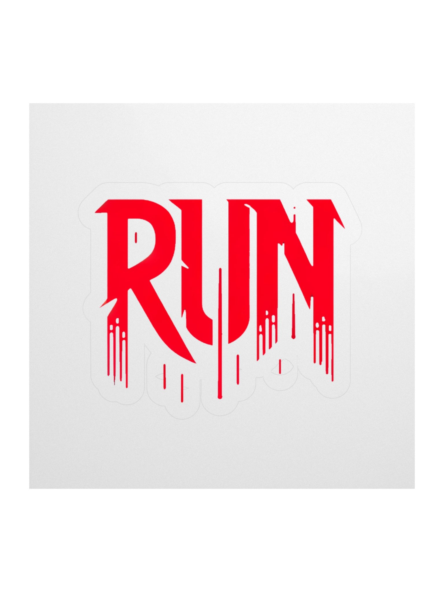RUN (Bloody) - Sticker product image (1)