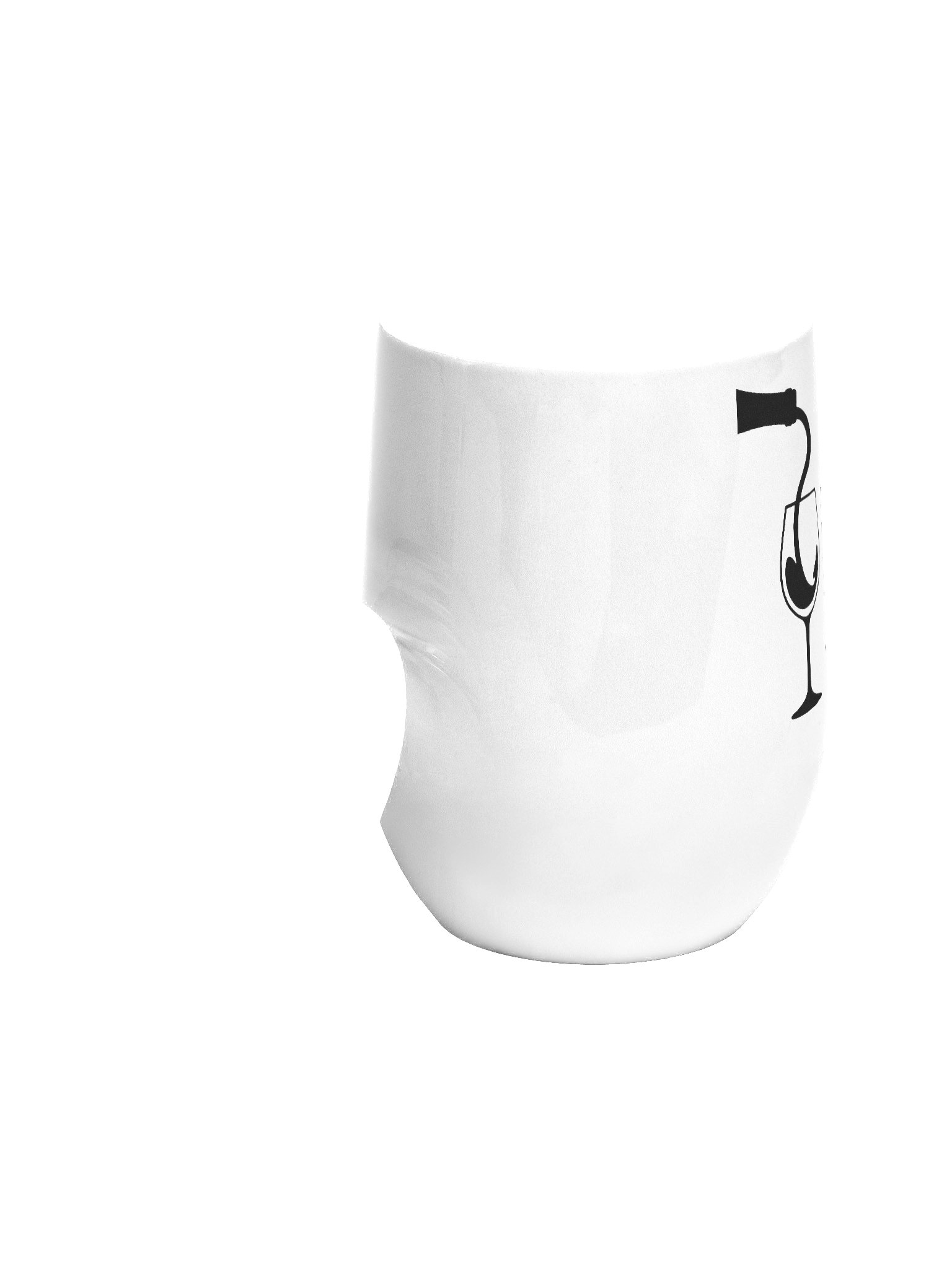 The "Add a Pour, Not a Stride" Wine Tumbler product image (2)