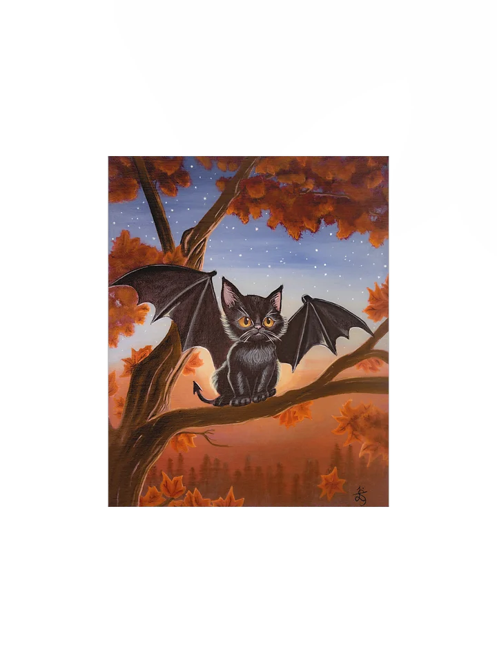 Bat Cat Original Art Print product image (1)