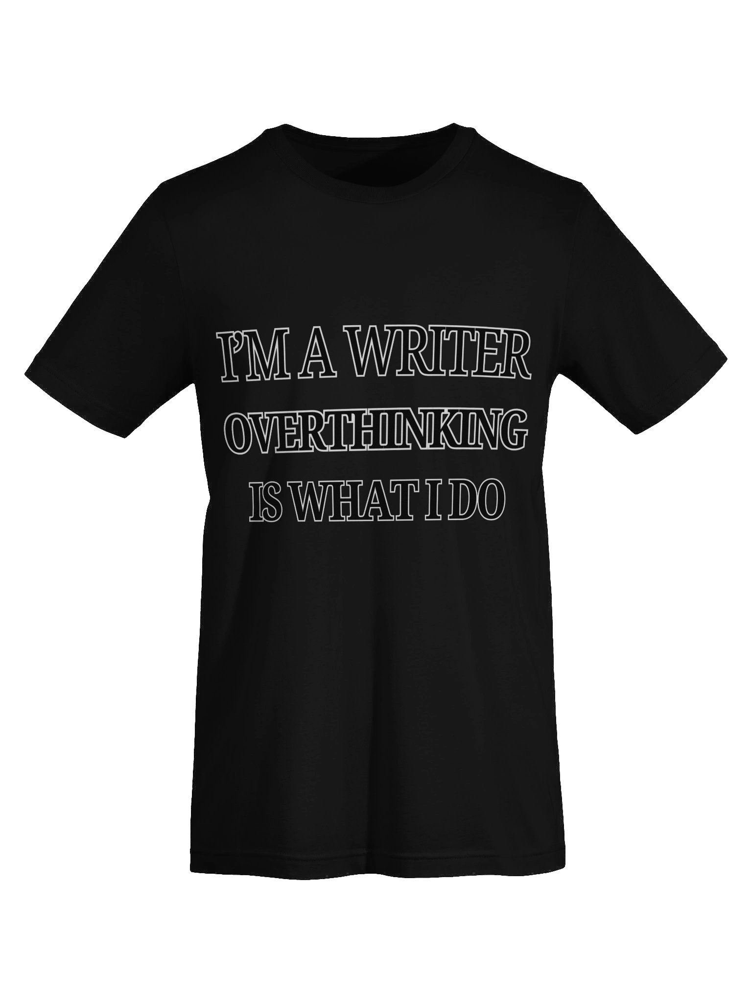 I'm a Writer: Overthinking is What I Do Shirt product image (7)