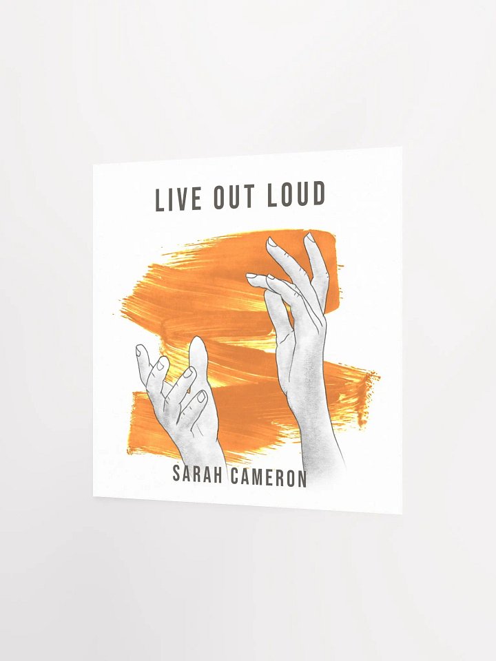 Live Out Loud Poster product image (2)