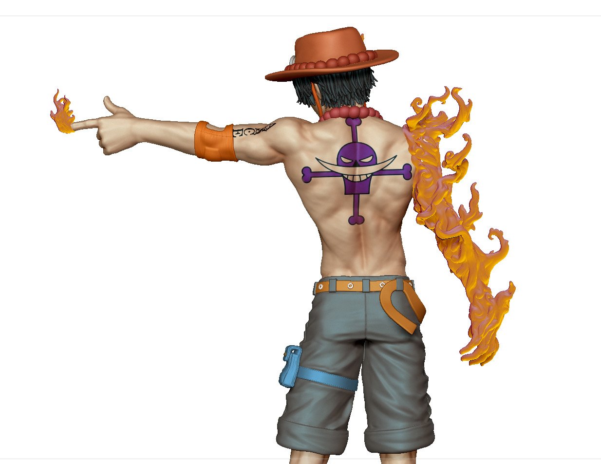Portgas D. Ace STL product image (3)
