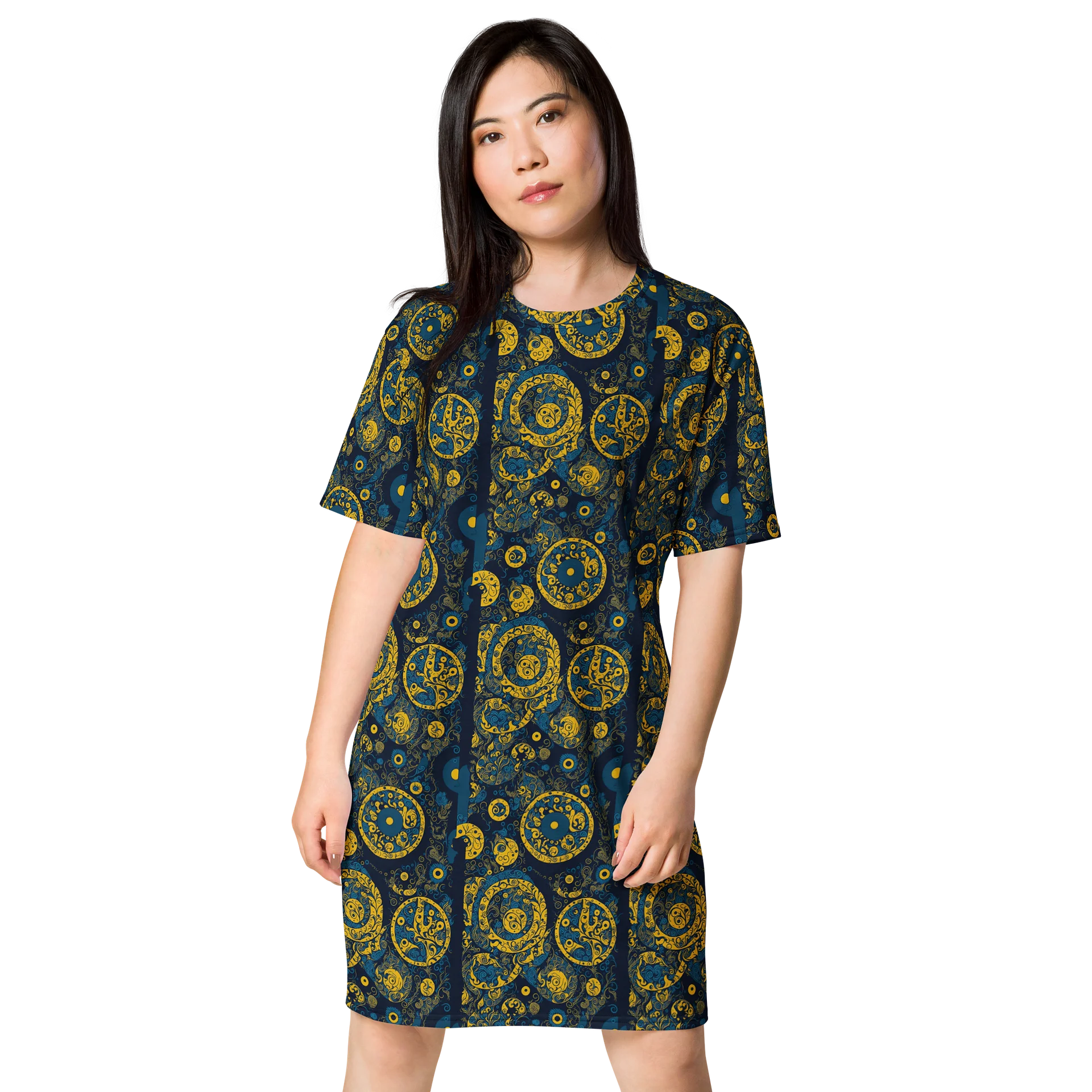 Chic Comfort: Urban Muse T-Shirt Dress product image (1)