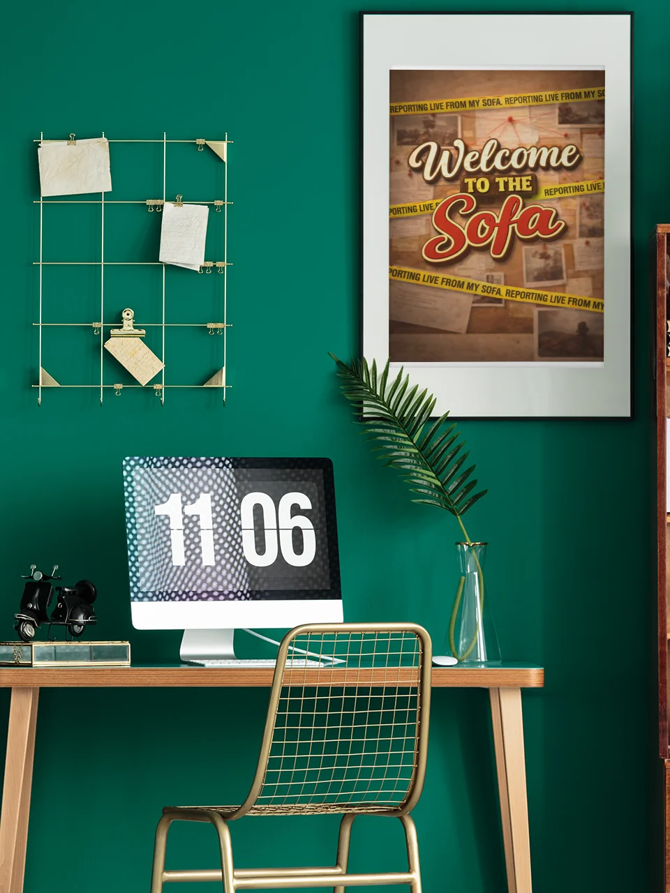 Welcome to the Sofa Poster product image (111)