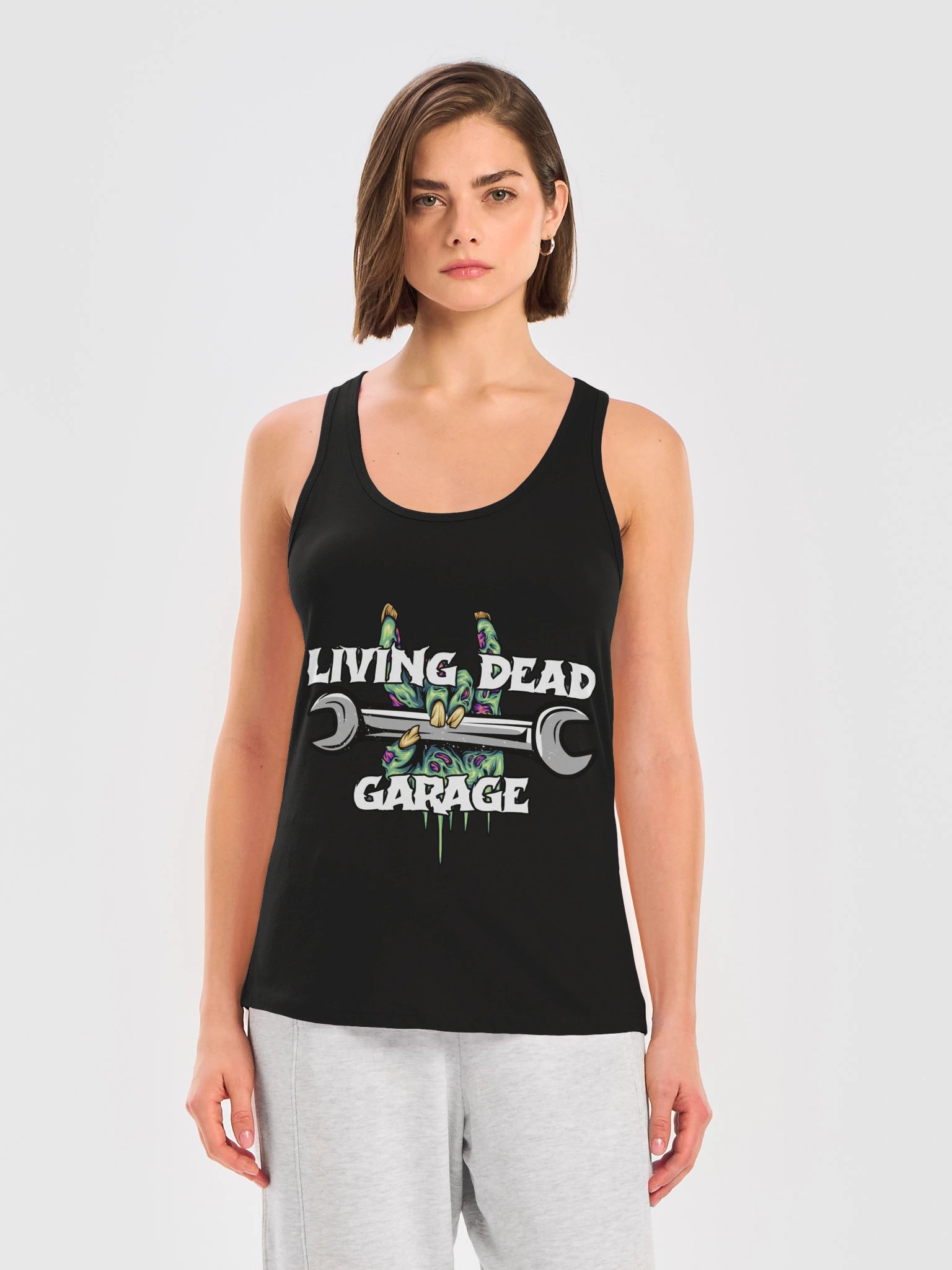 Living Dead Garage Razor back tank product image (5)