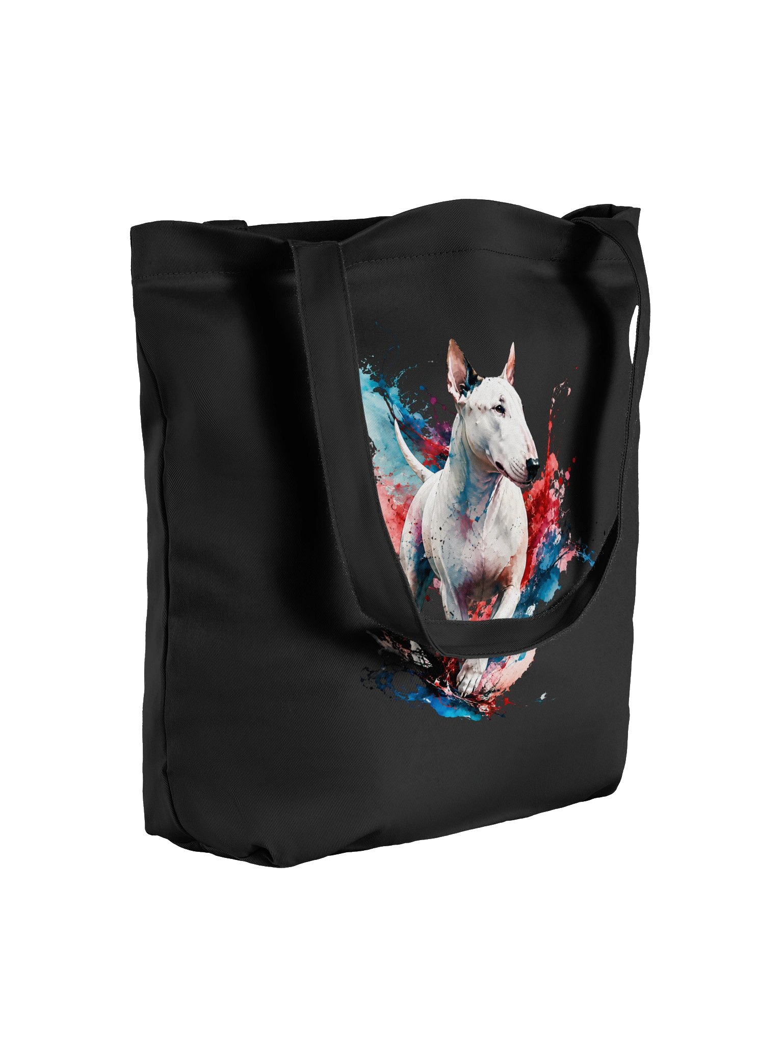 Bull Terrier Colourful Tote Bag product image (7)