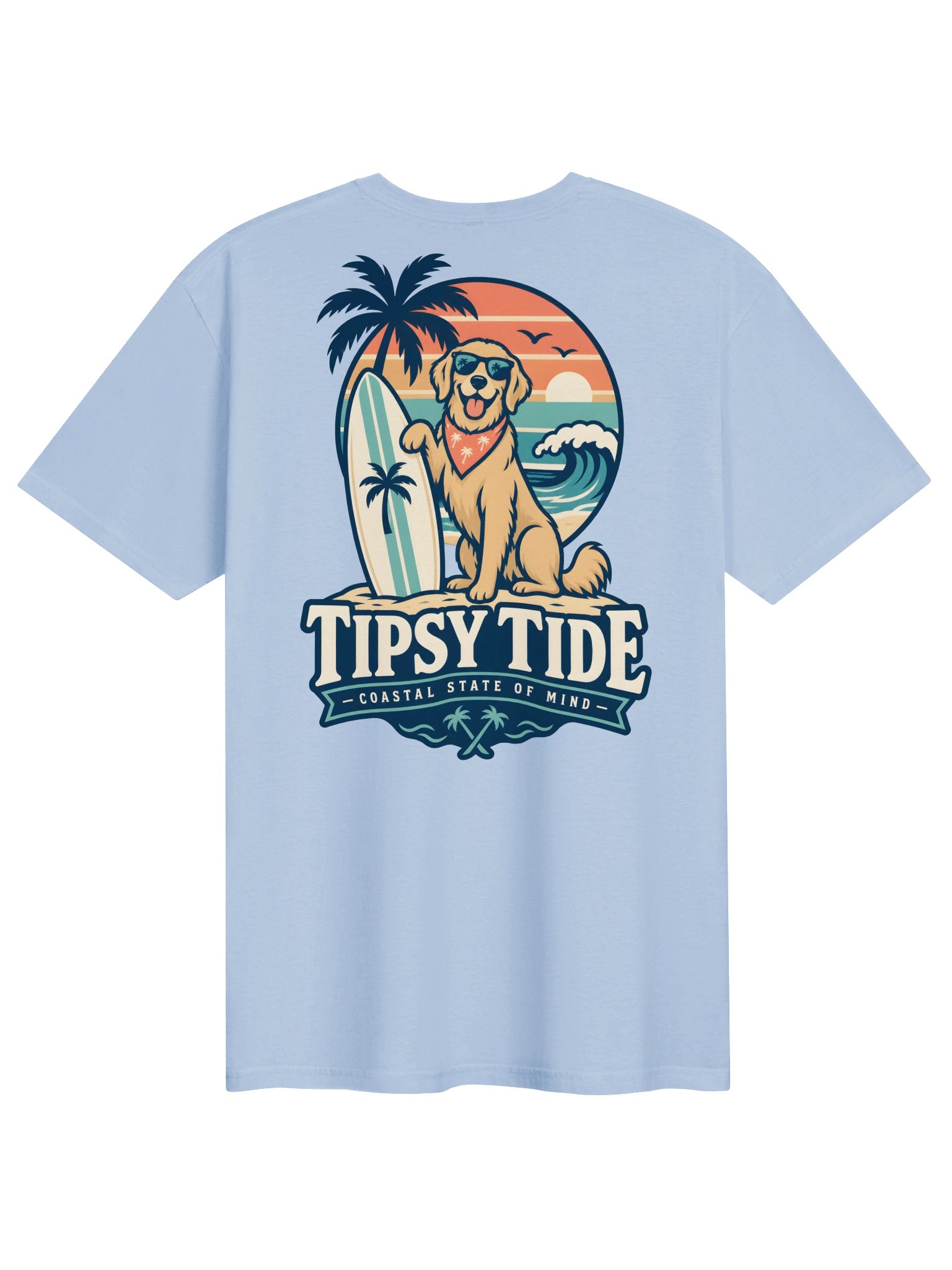 Tipsy Tide Coastal Pup Tee product image (1)