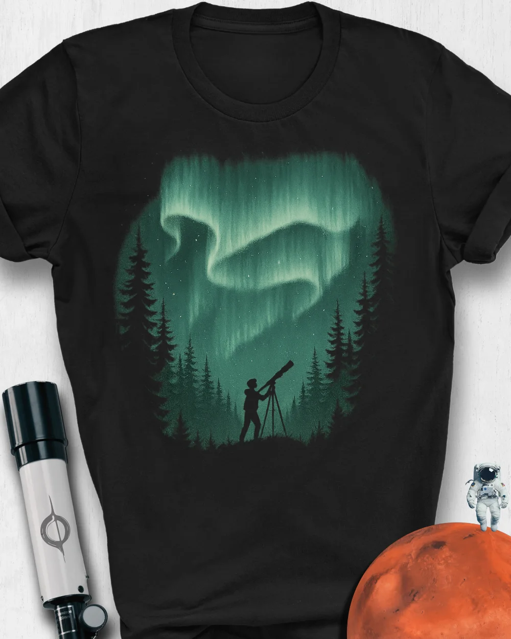 Aurora Gaze Unisex T-Shirt product image (4)