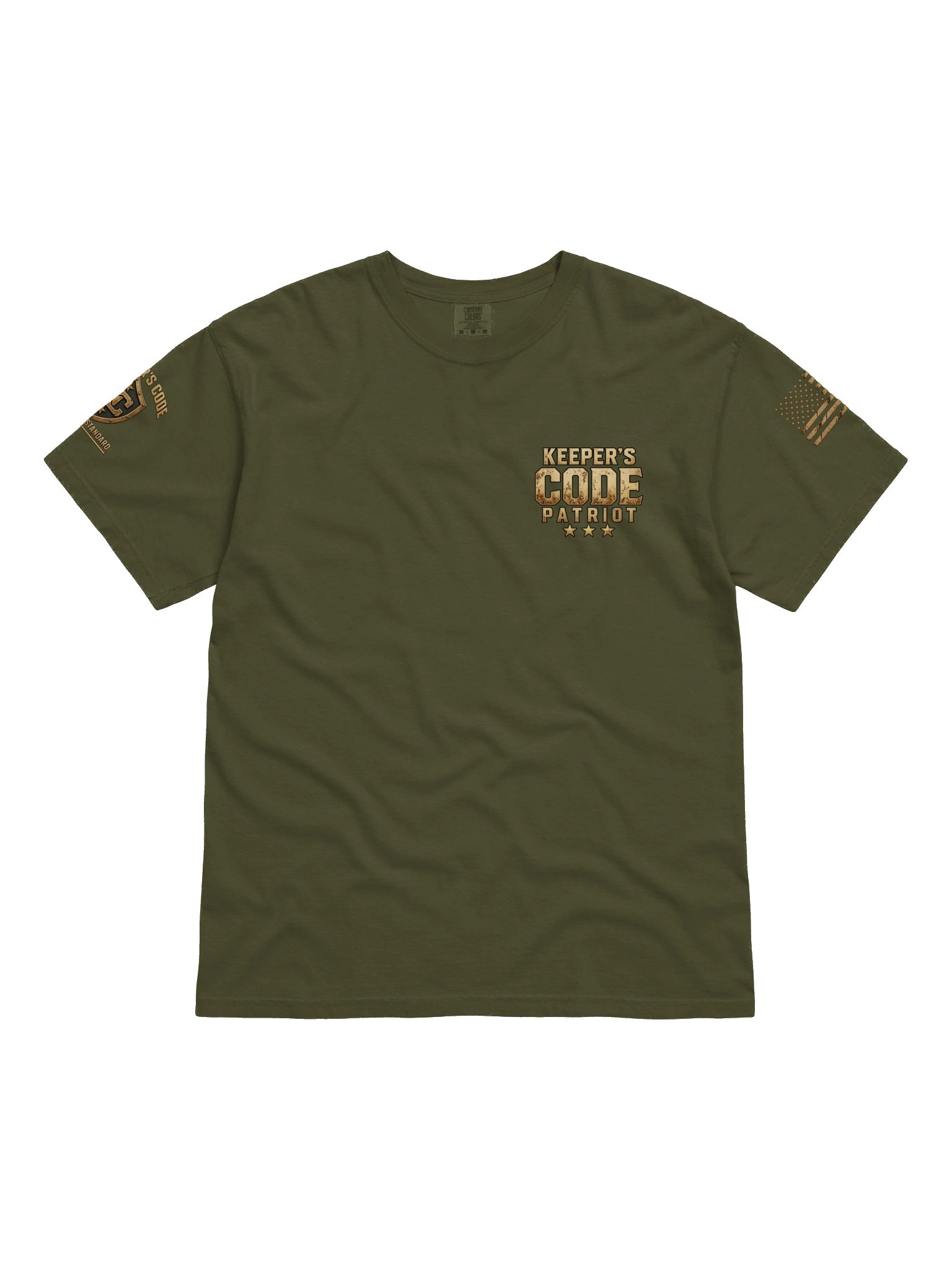 Keeper’s Code™ Men’s Second Amendment Eagle Patriotic T-Shirt product image (11)