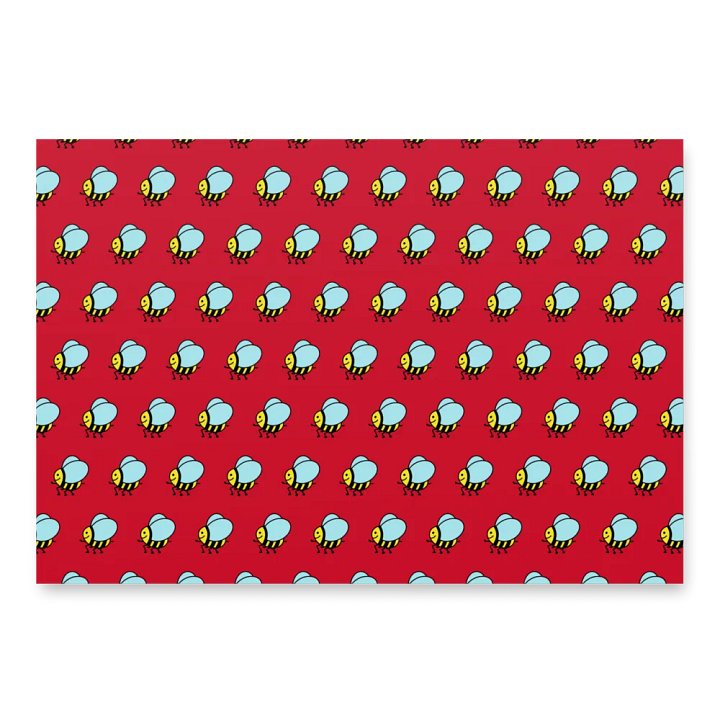 Bee Festive Giftwrap product image (1)