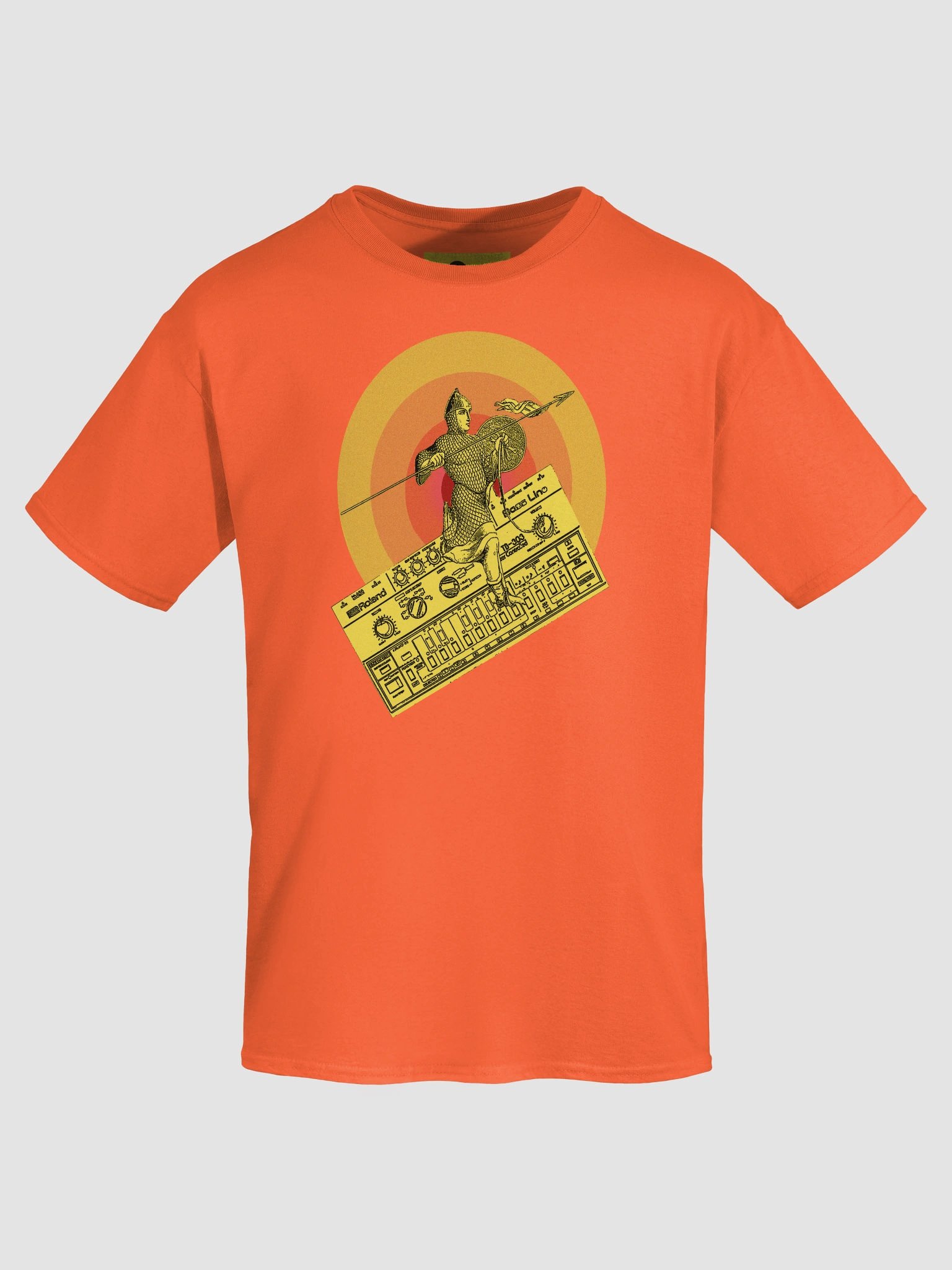 Ride the Liquid Pulse II, (tb-3-0-3 tribute) by Frank Fonik, Techno EDM Unisex t-shirt product image (7)