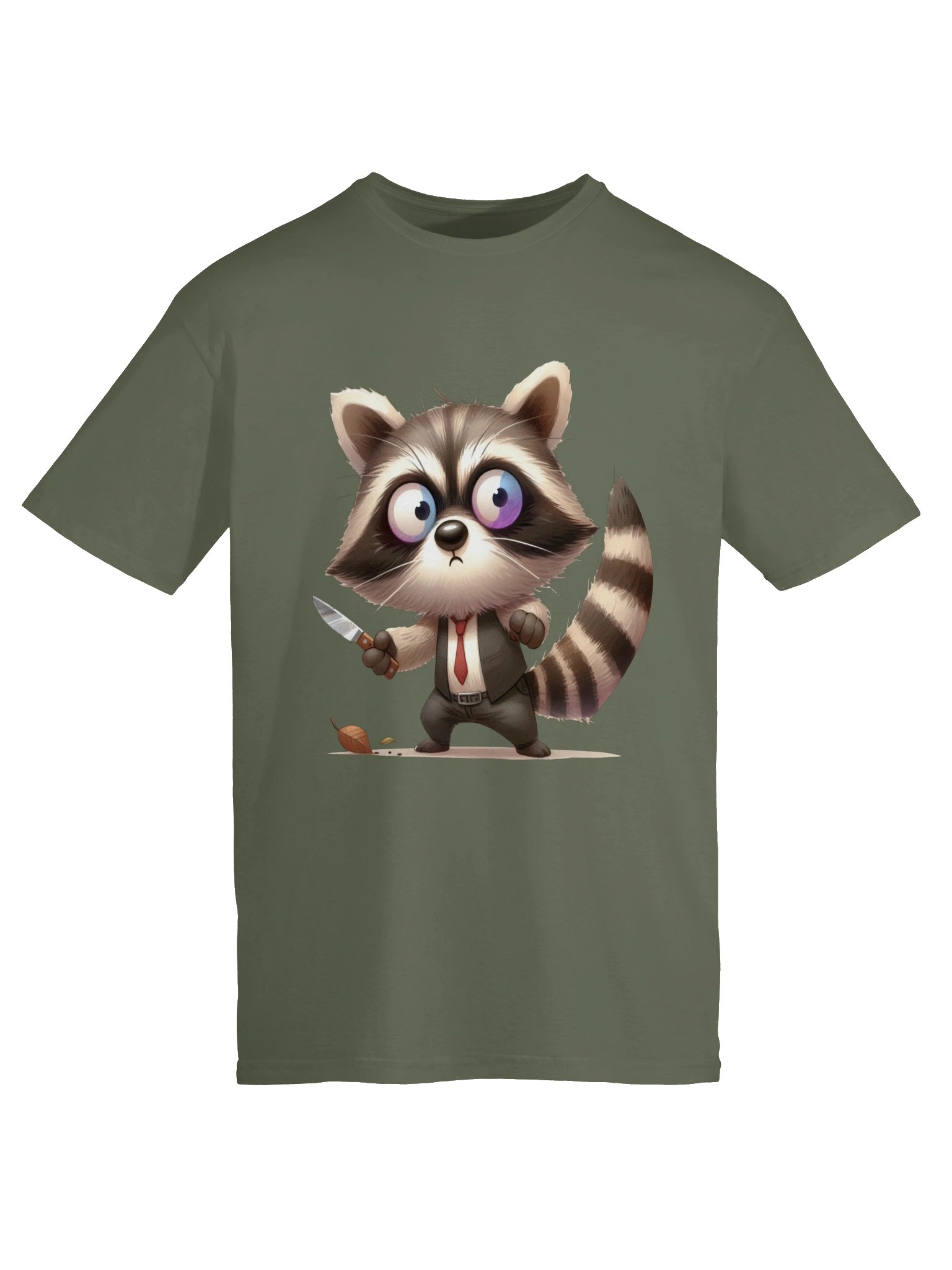 Funny Raccoon T-Shirt | Cute Mischievous Raccoon Graphic Tee for Animal Lovers product image (35)
