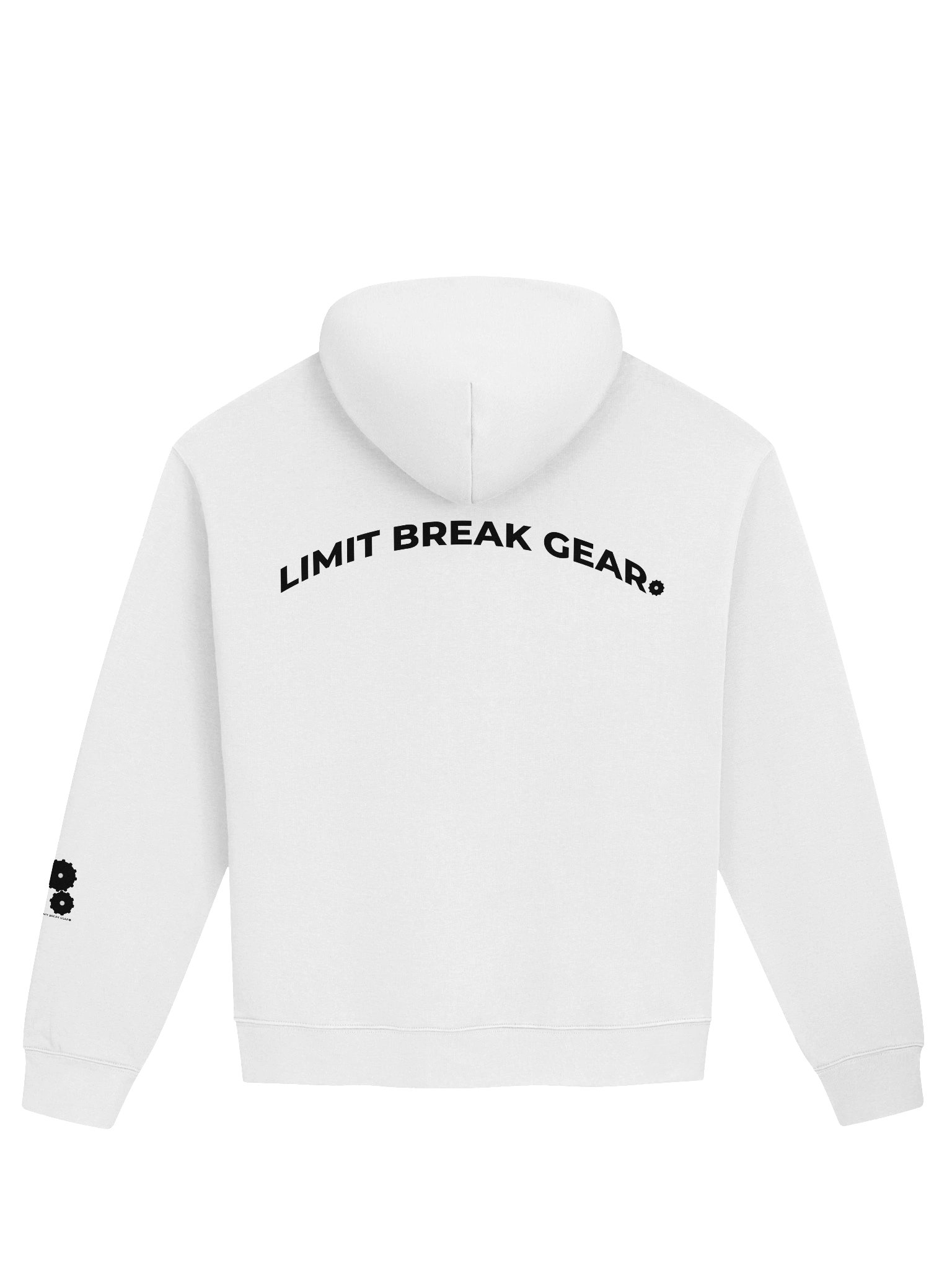 Limit Break Gear Pump Cover Hoodie - Black Logo product image (1)