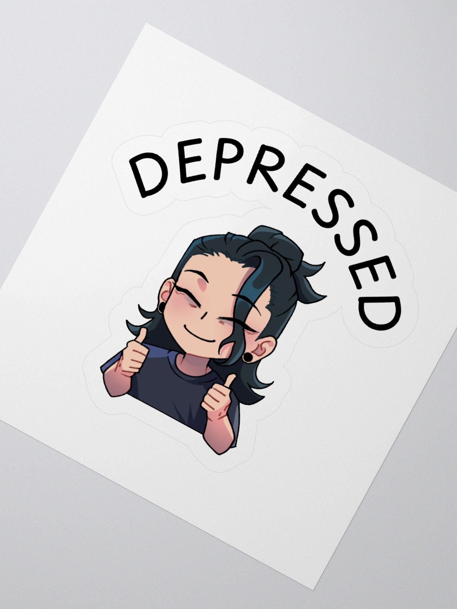 Depressed Geto Sticker product image (2)