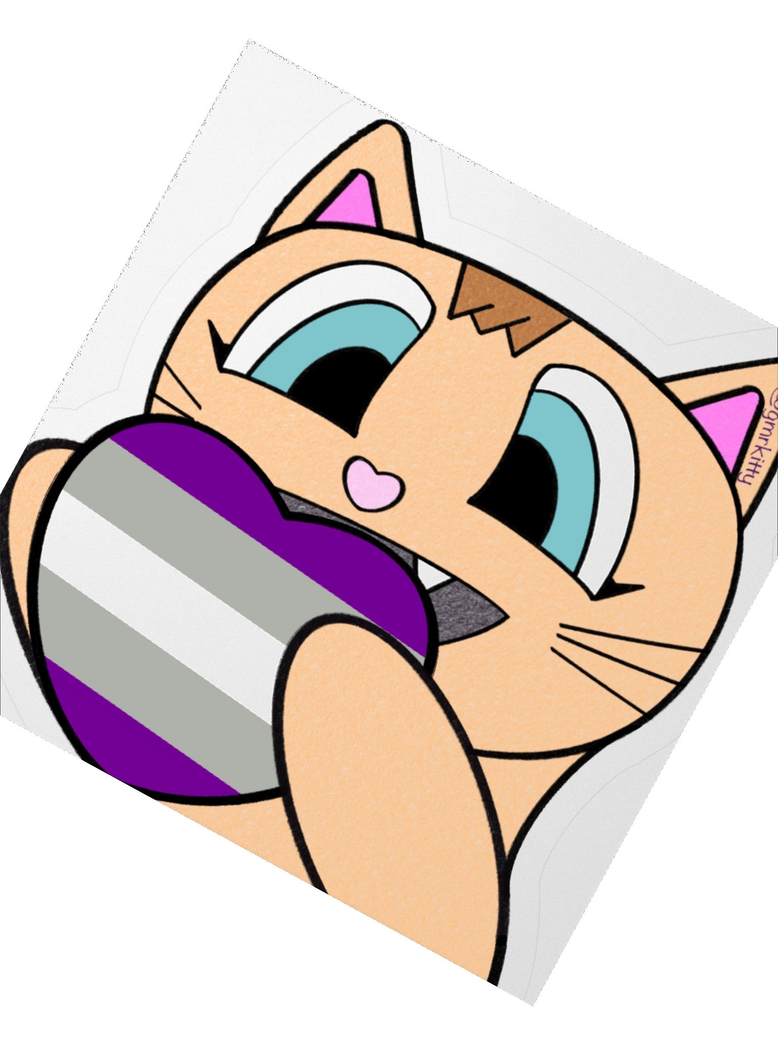 GreyS Pride Kitty Sticker product image (5)