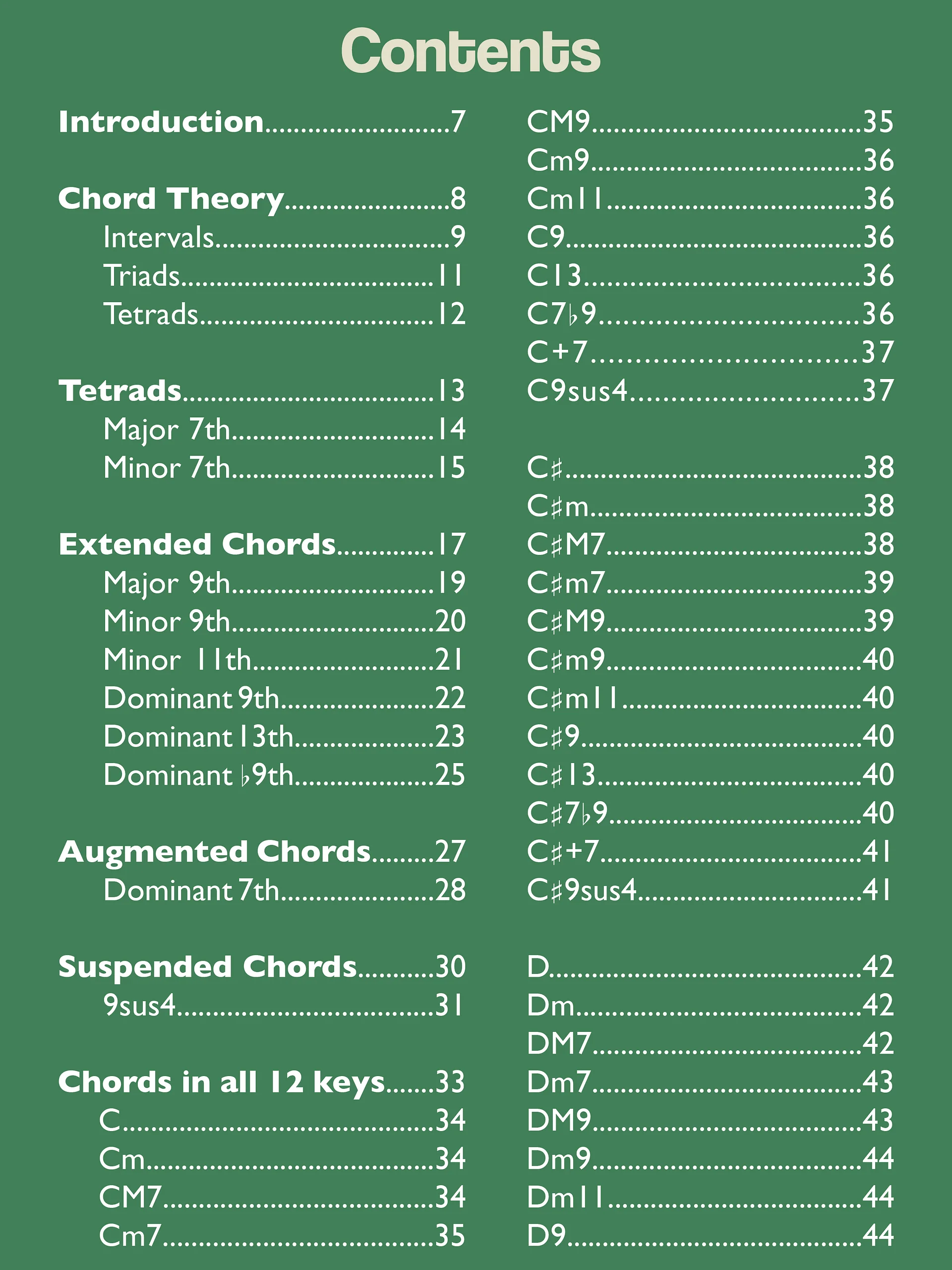 Indie Guitar Chord Dictionary | E-BOOK product image (2)