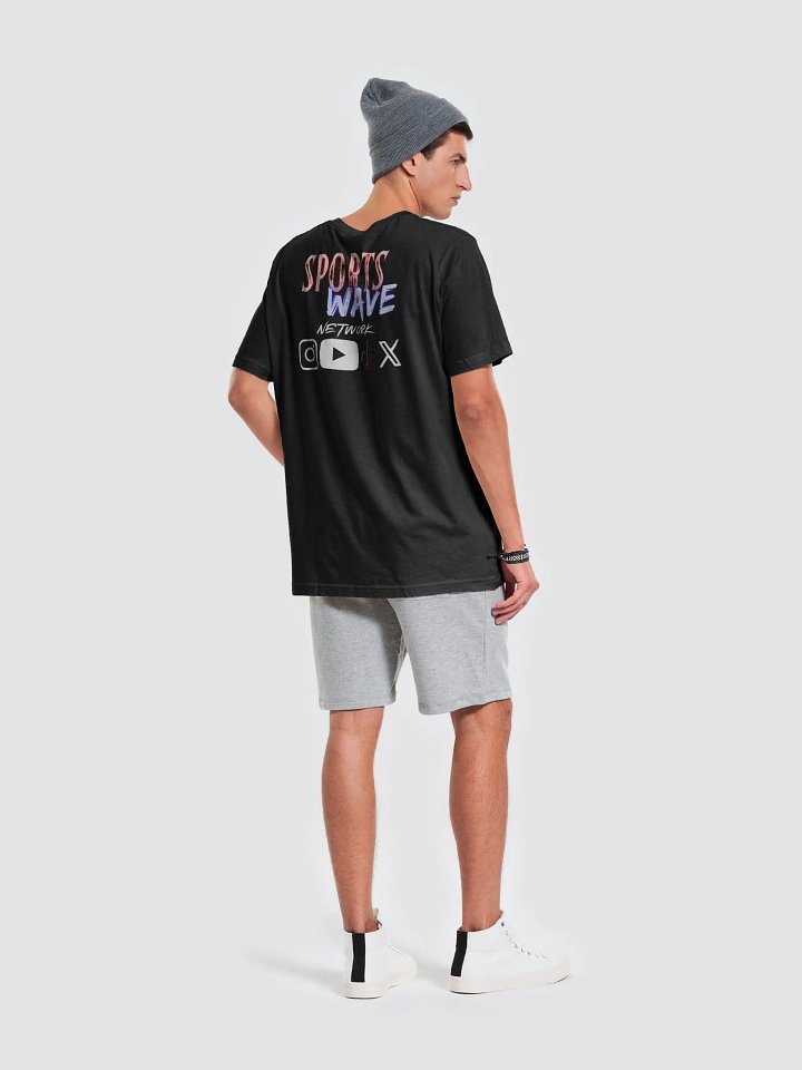 Sports Wave Network - T-Shirt w/Logo & Socials product image (1)
