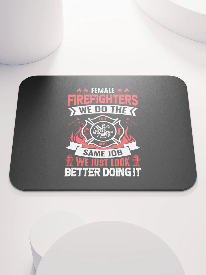 Female Firefighters - Mouse Pad product image (1)