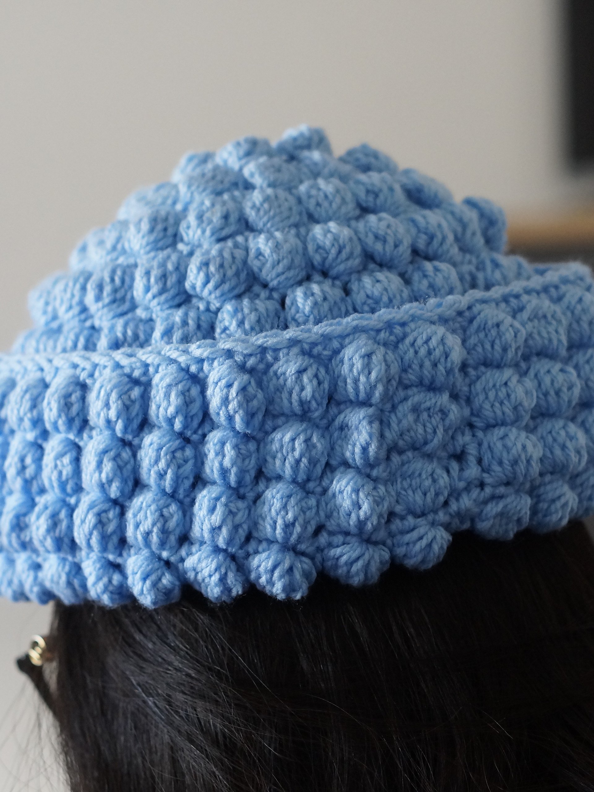 Bobbly sailor hat Crochet pattern product image (5)