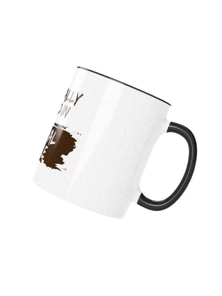 Emotionally Invested in Fictional People - Black & White Glossy Mug product image (2)