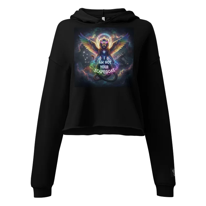 Not Your Scapegoat-Crop Hoodie product image (1)