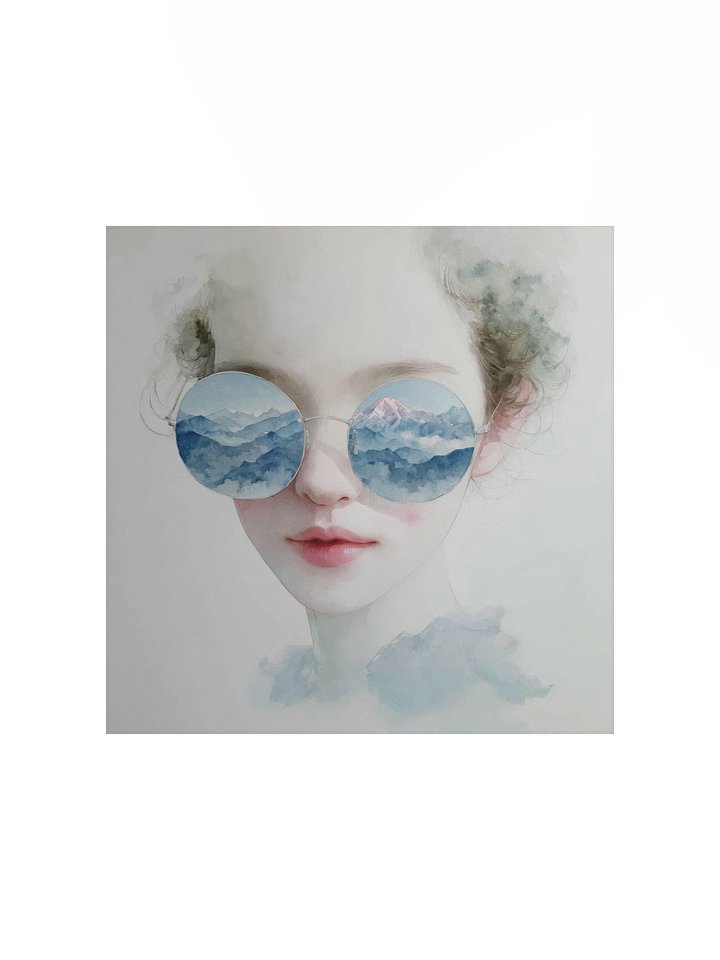 Powder Blue: Reflections Sunglasses product image (1)