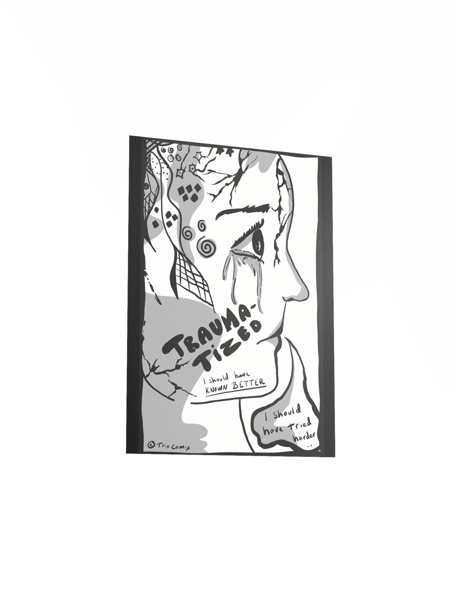 Traumatized - art poster product image (8)