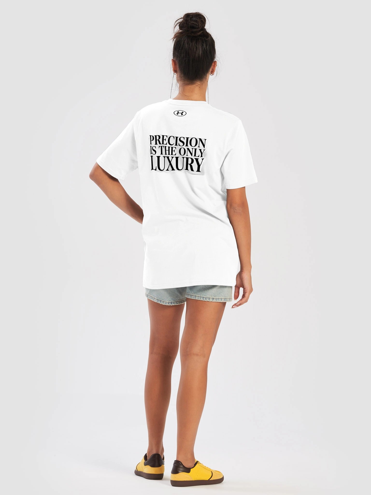 Idle Garage Gold Text Athletic Tee product image (7)