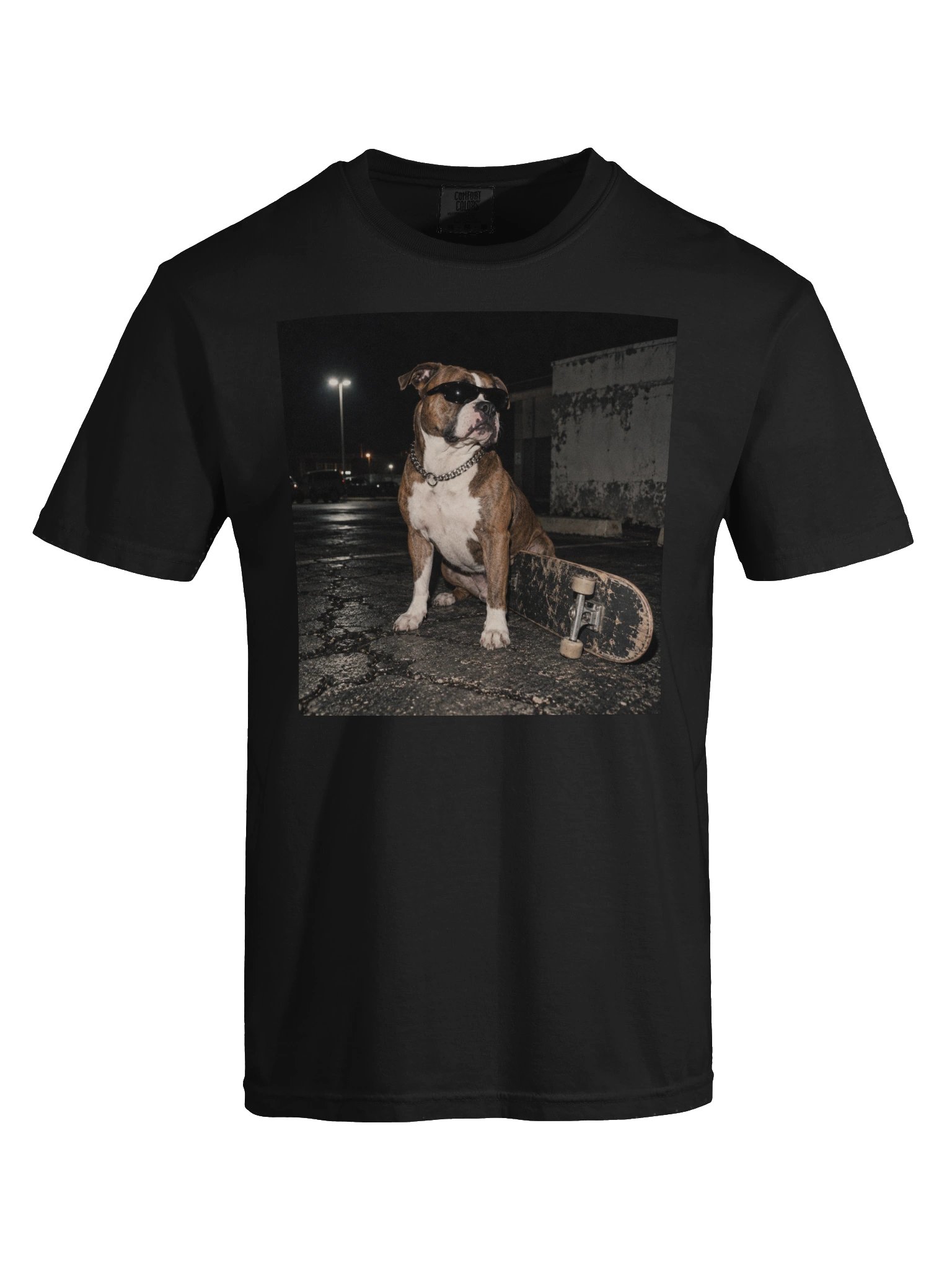 Pit Bull T-Shirt | Skateboard Dog Graphic Tee | Streetwear Dog Shirt | Urban Dog Lover Tee product image (5)