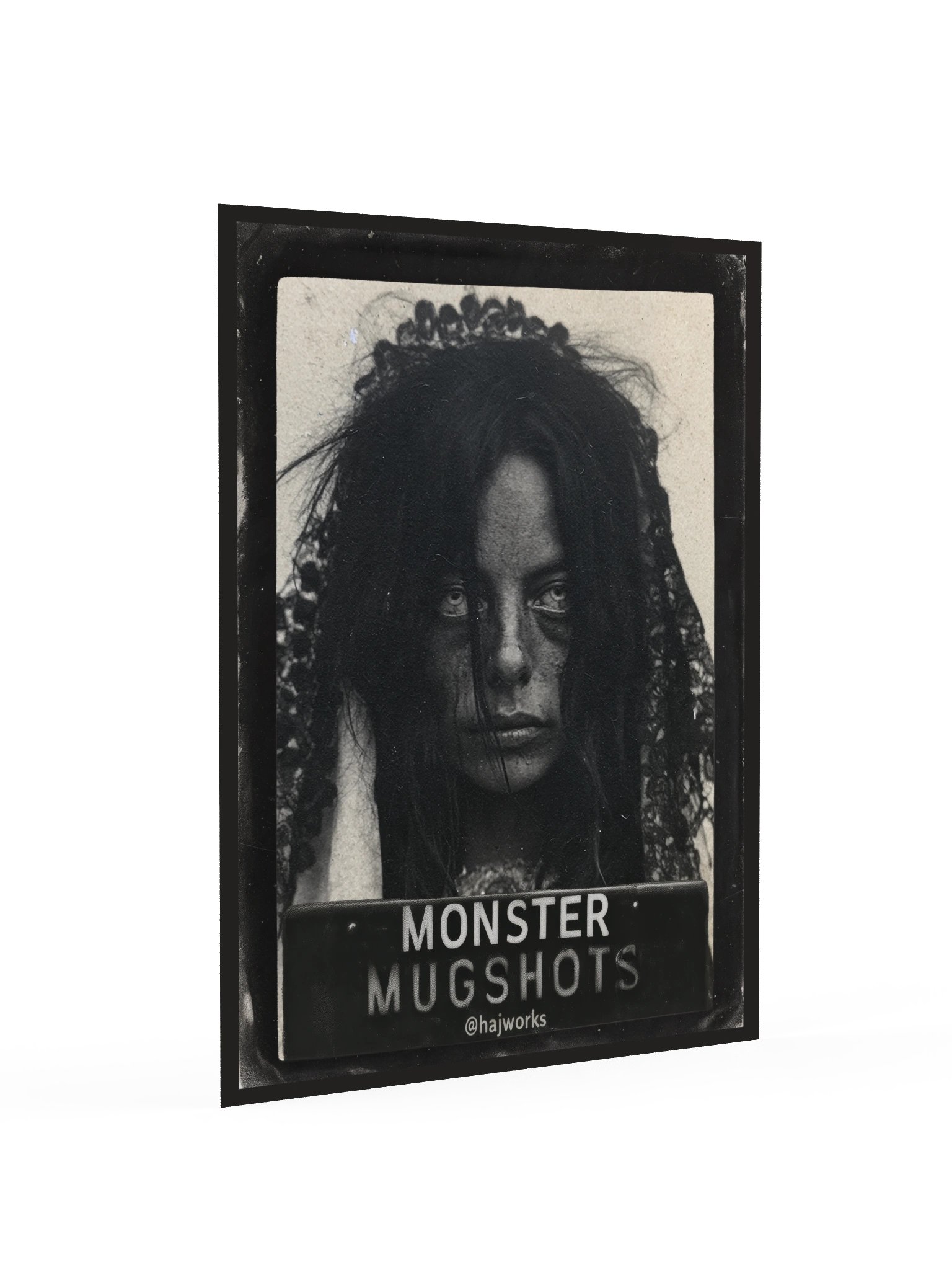 Monster Mugshots No. 007 — Matte Art Print product image (2)
