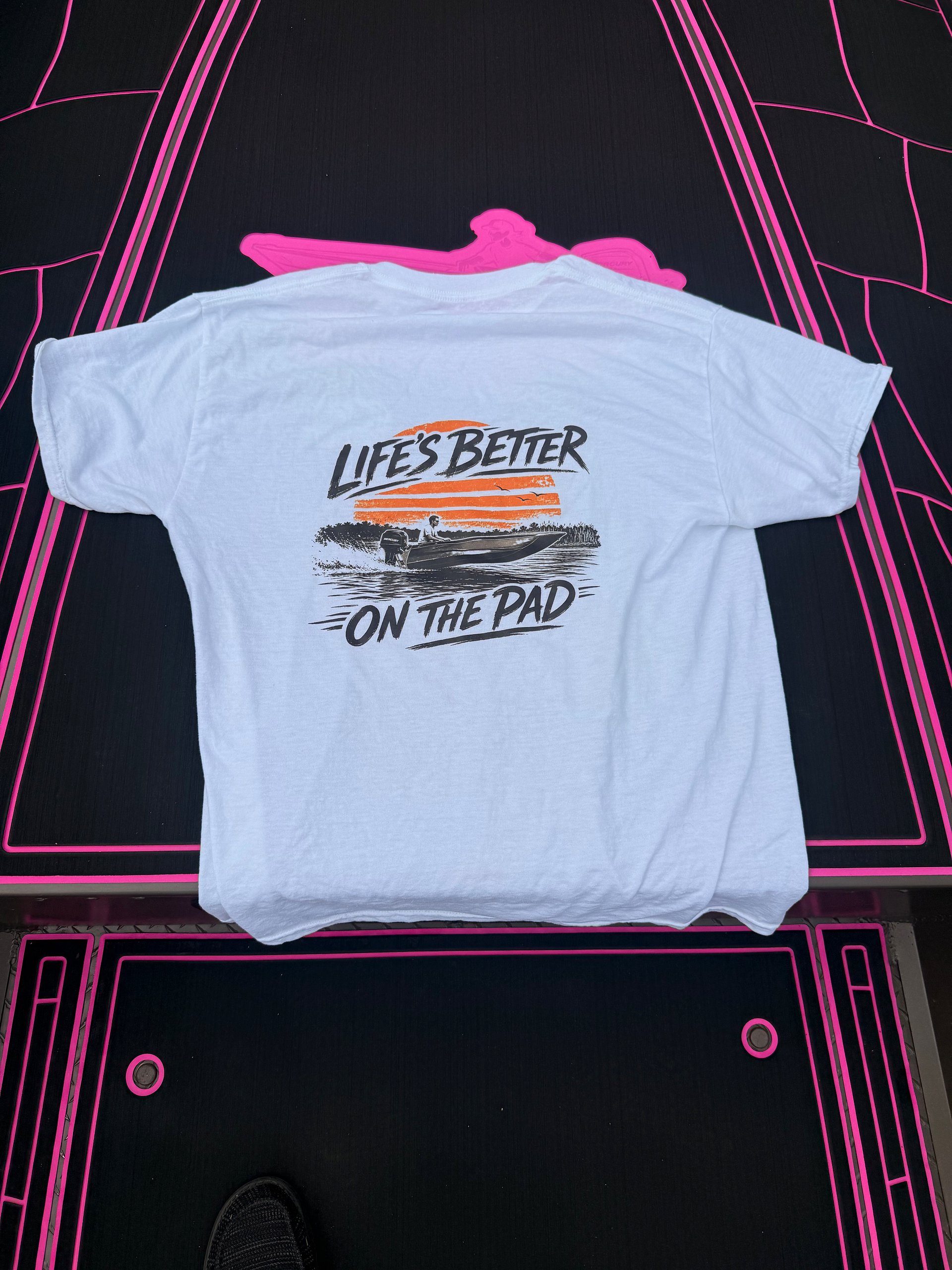 LIFES BETTER ON THE PAD T SHIRT product image (2)