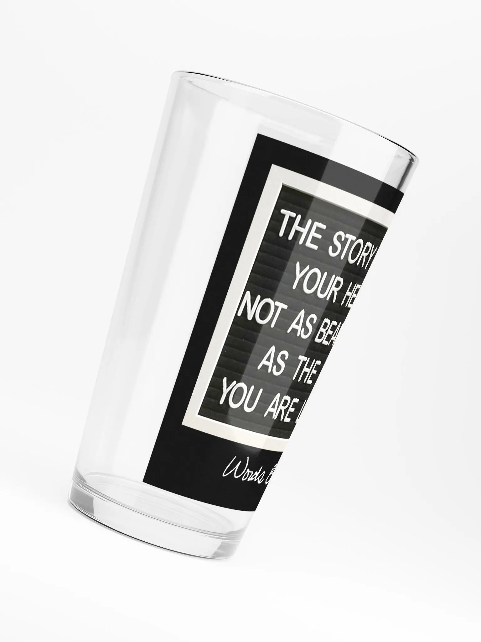 Story In Your Head Pint Glass product image (6)