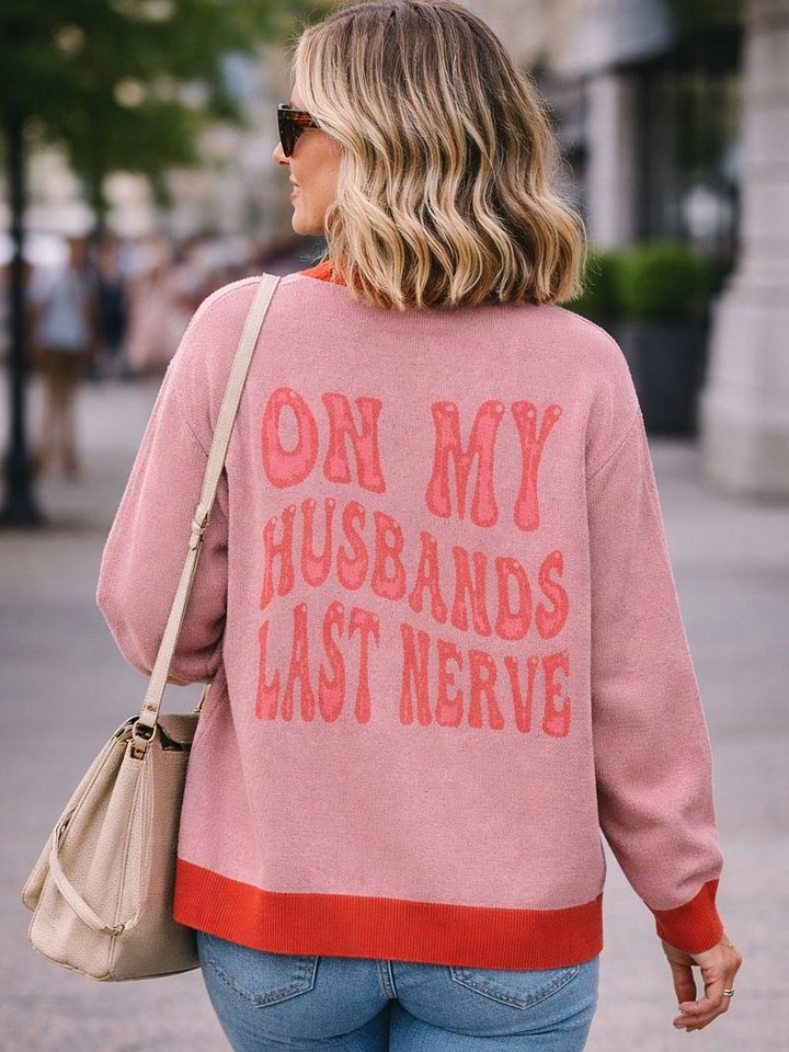 Quirky Jacquard Knit Cardigan product image (2)