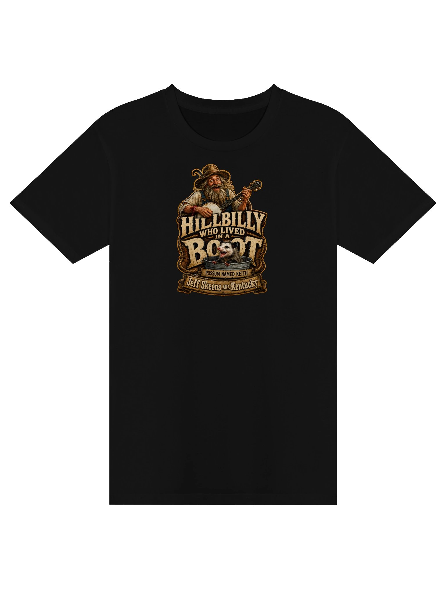 Hillbilly Who Lived in a Boot Tee product image (1)