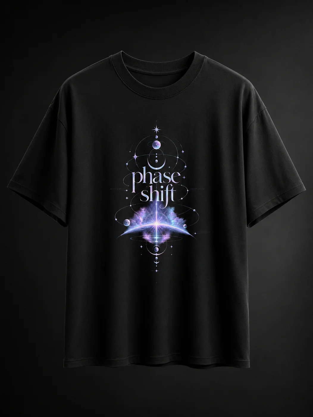 Phase Shift Premium Oversized Faded Tee product image (3)