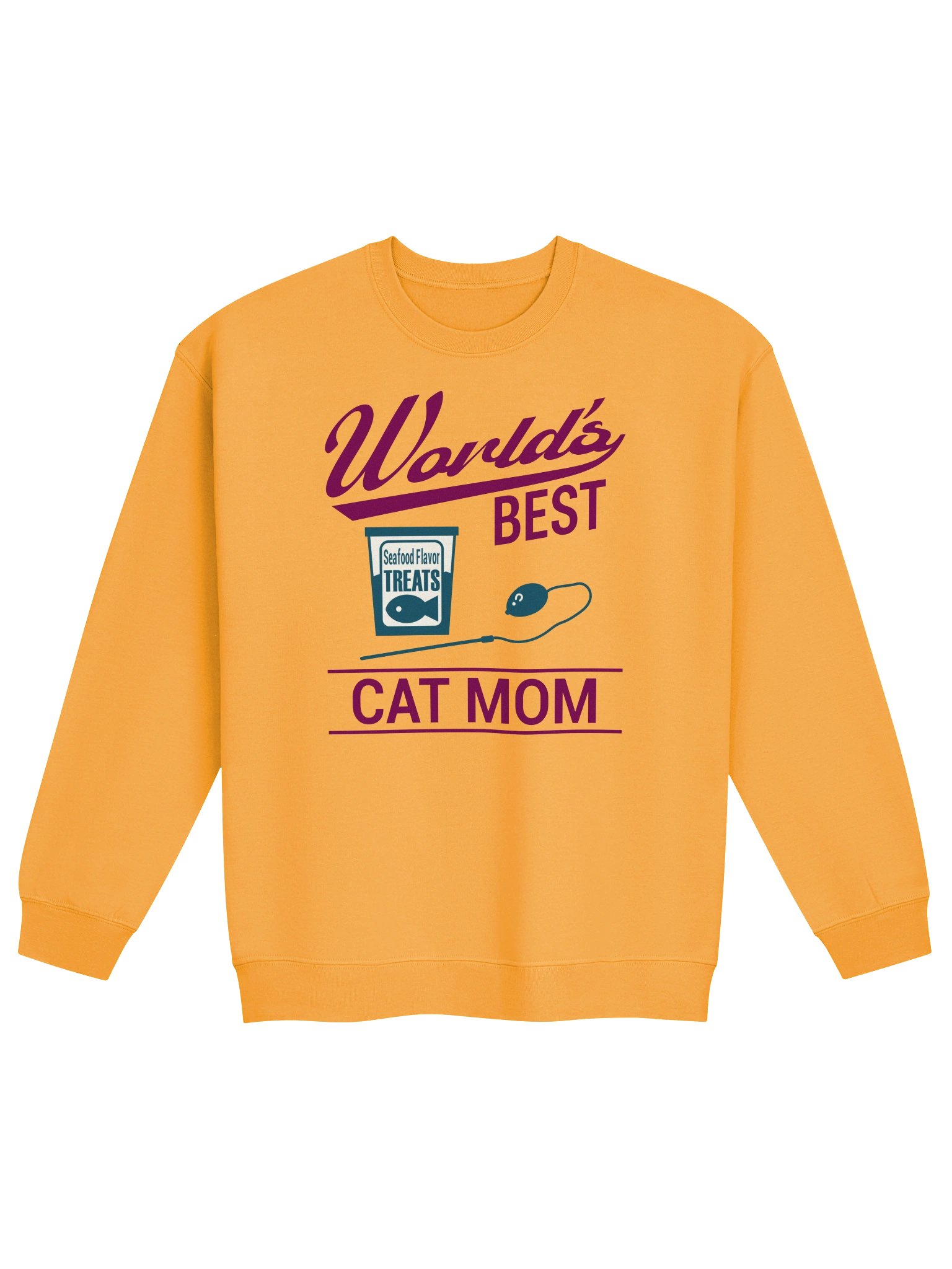 World's Best Cat Mom - Unisex Adult Sweatshirt product image (13)