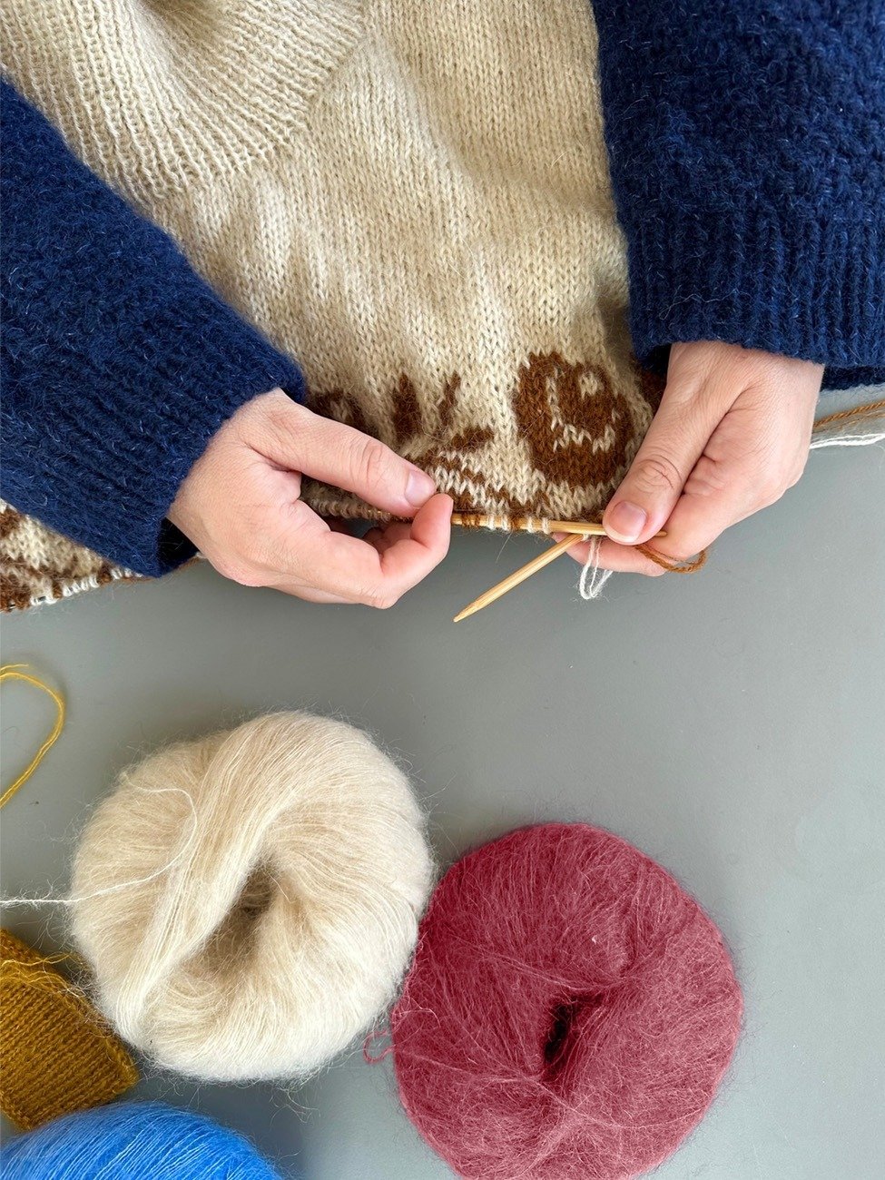 Rosie Sweater Knitting Pattern product image (6)