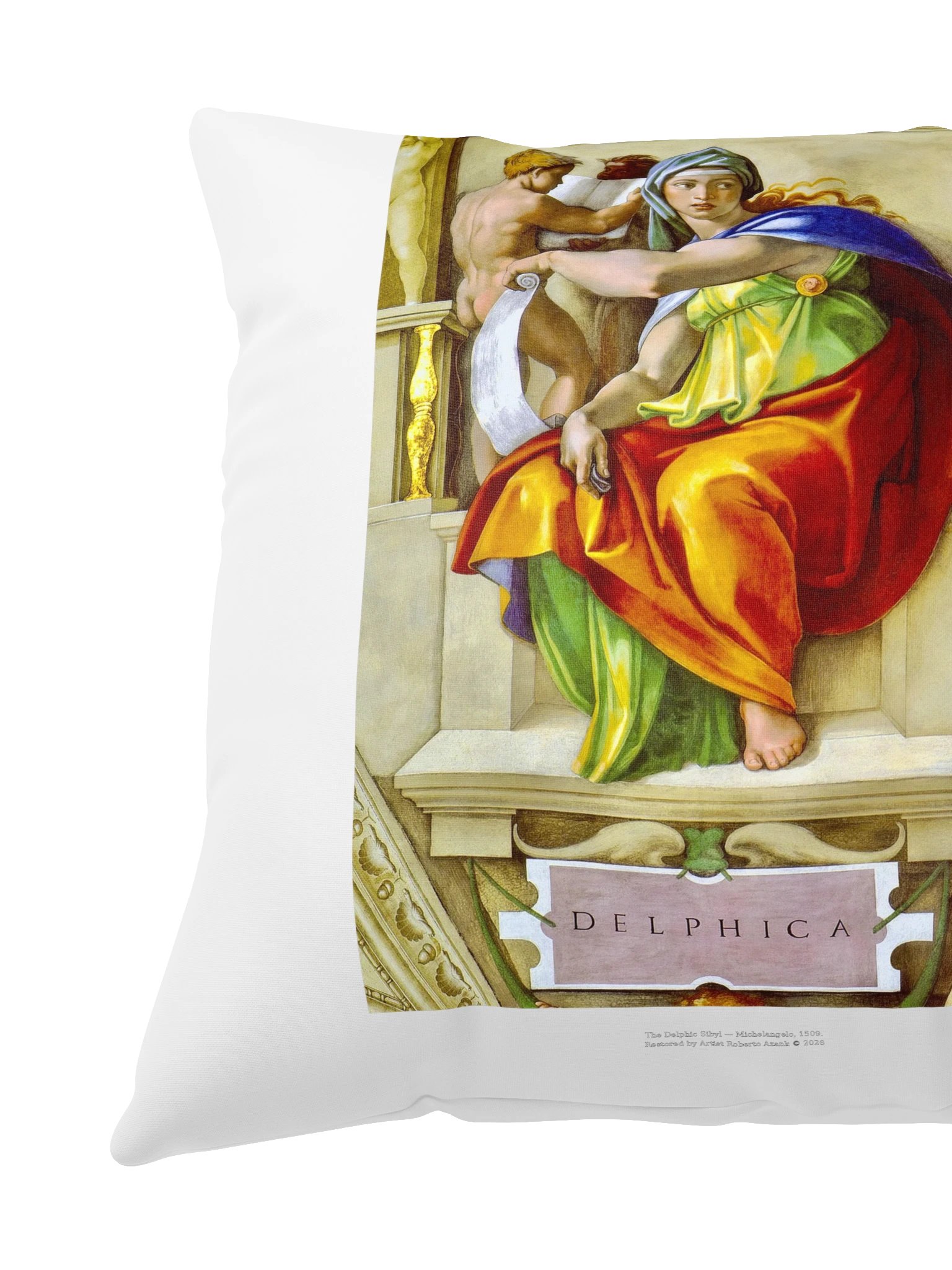 The Delphic Sibyl — Pillow product image (3)