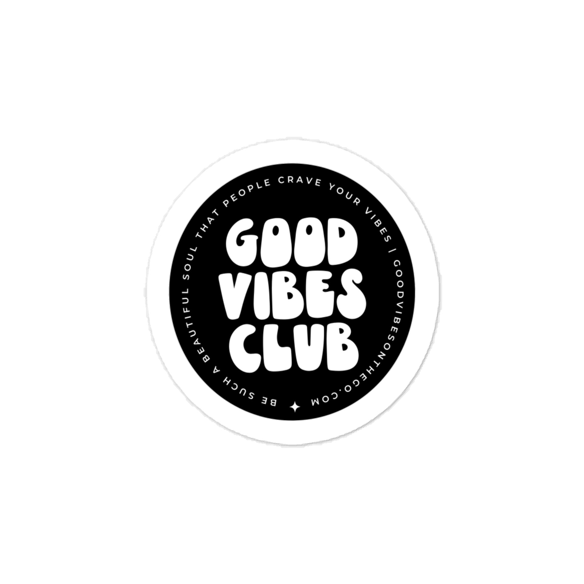 Good Vibes Club Sticker product image (1)