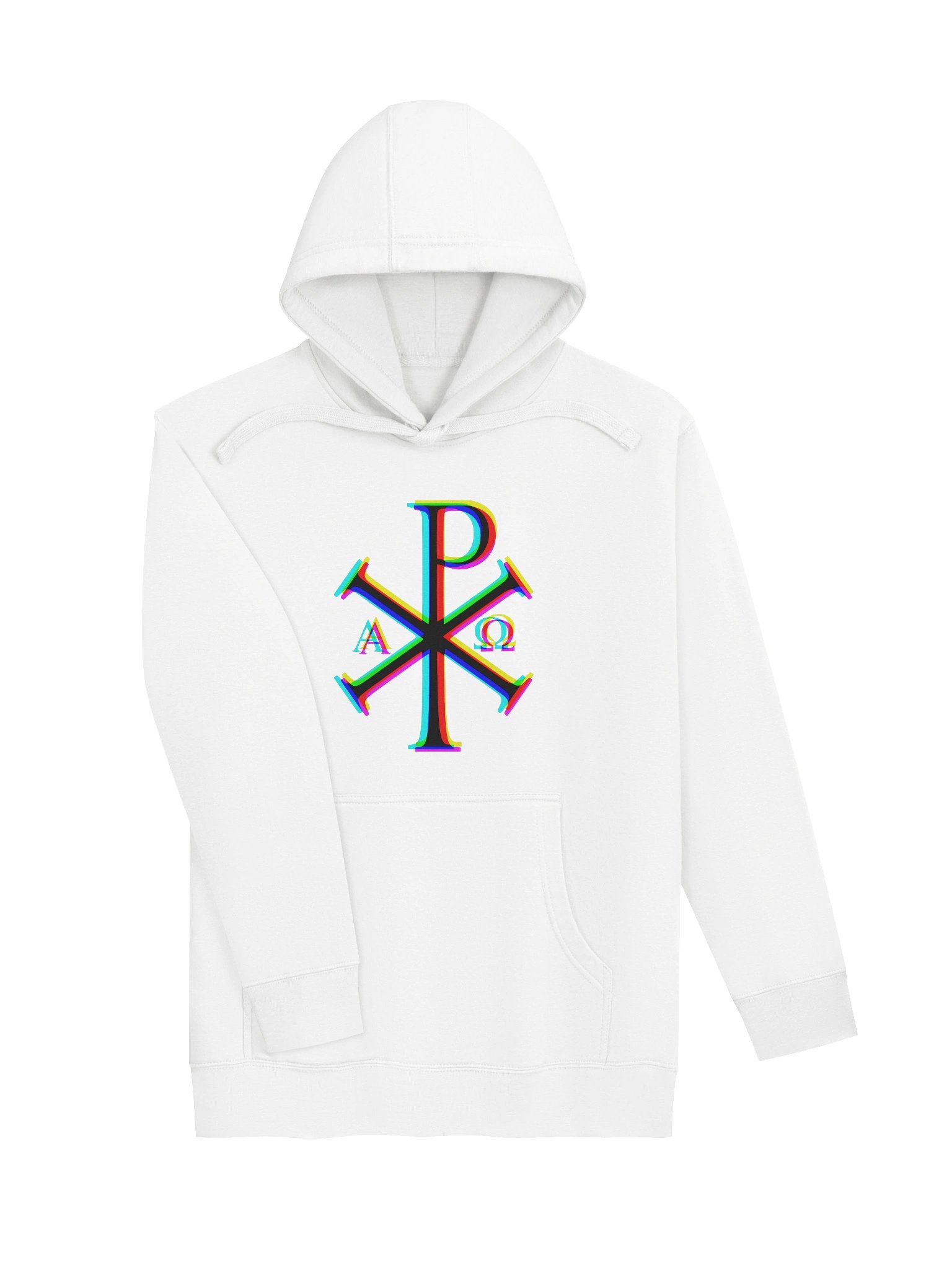 Chi Rho Colors Hoodie (Light) product image (2)