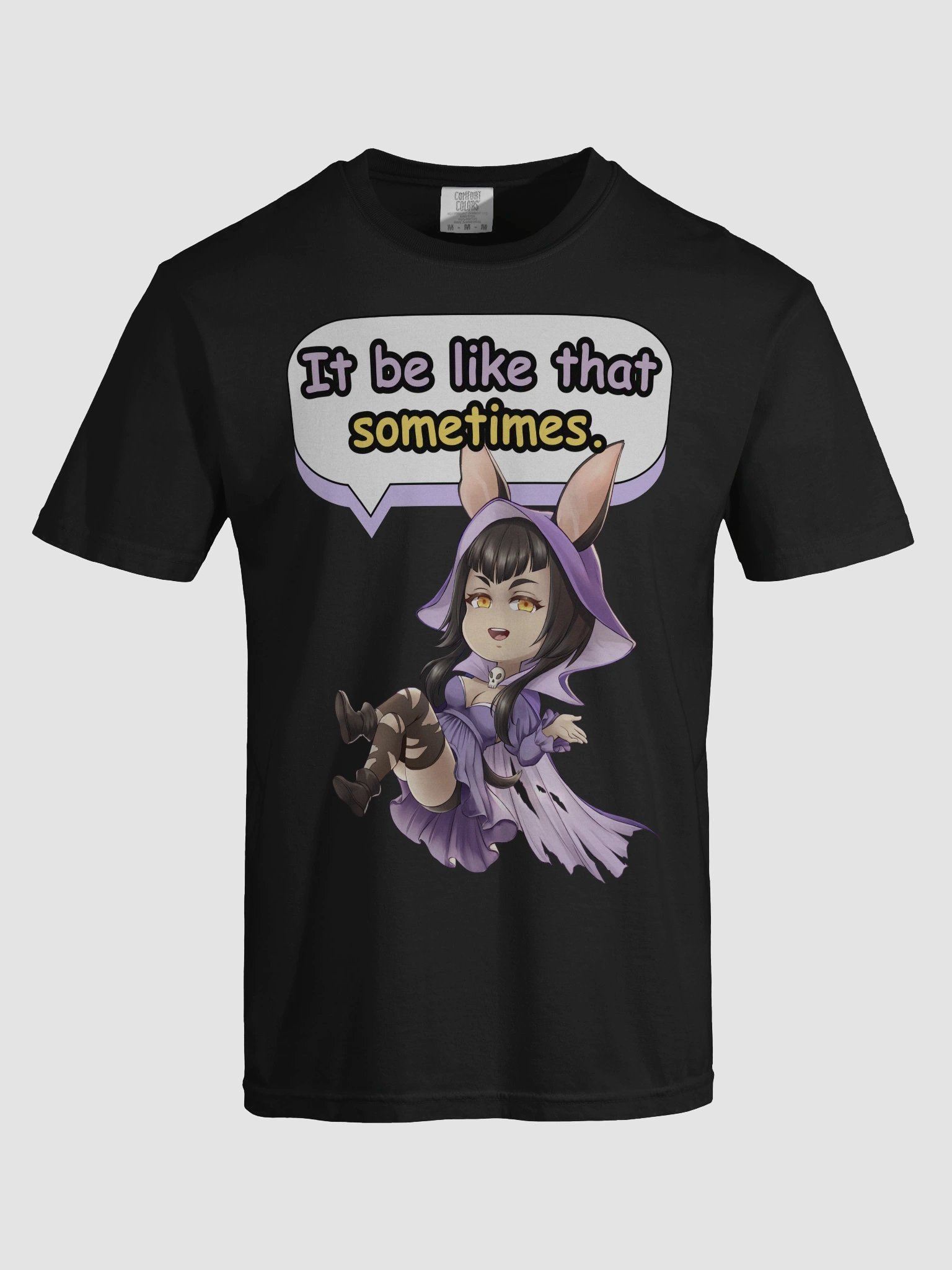 Xolo Queue "It be like that sometimes." T-Shirt - Black product image (7)