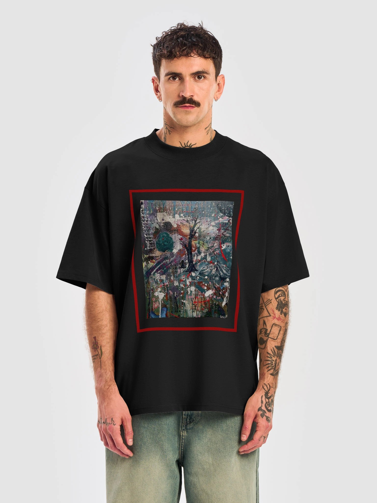 With Solitude, Comes Solace - Oversized Tee product image (5)