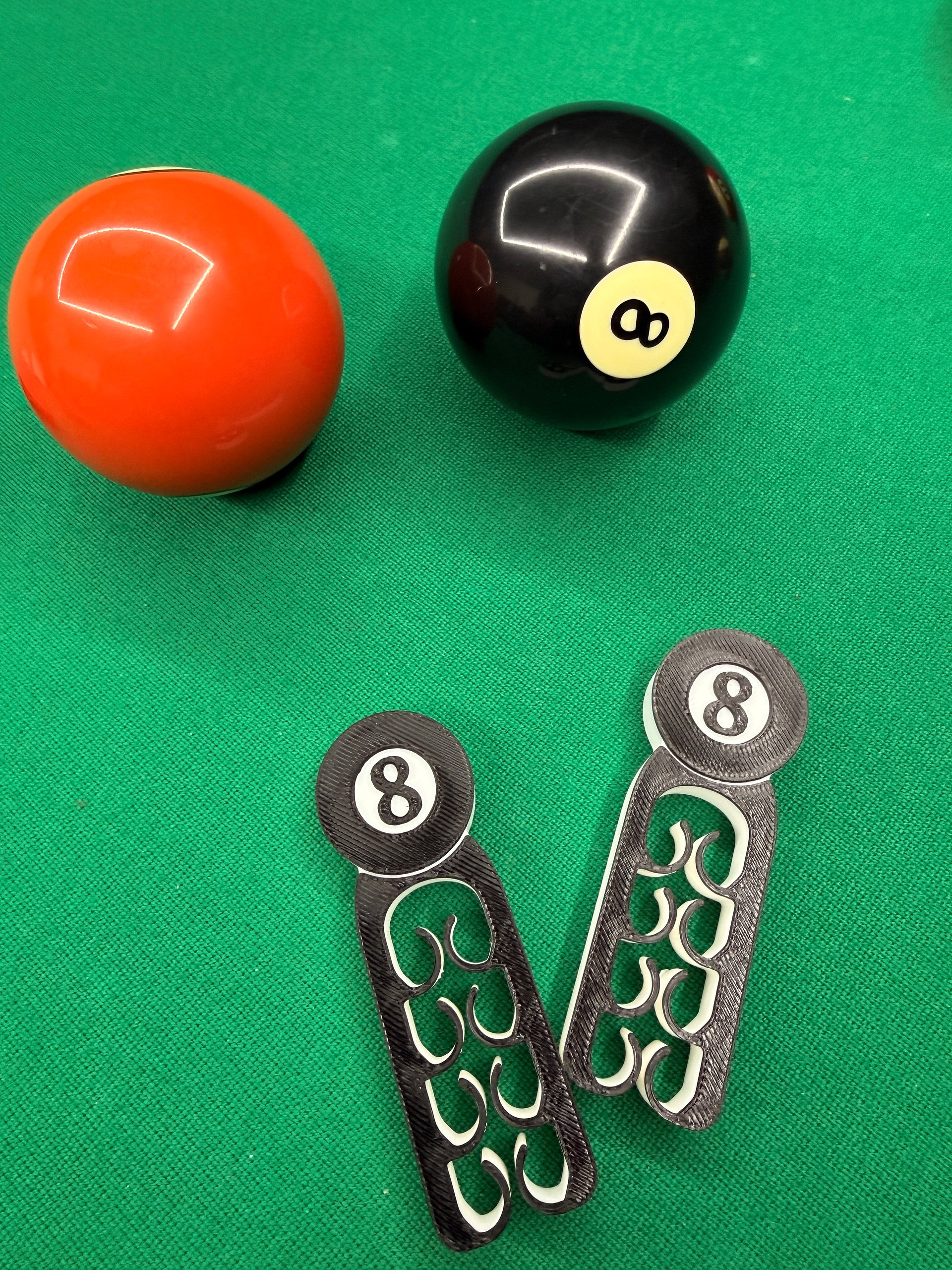 8-Ball Bag Clips – Set of 6 | Fun & Functional Pool-Themed Food Clips product image (2)