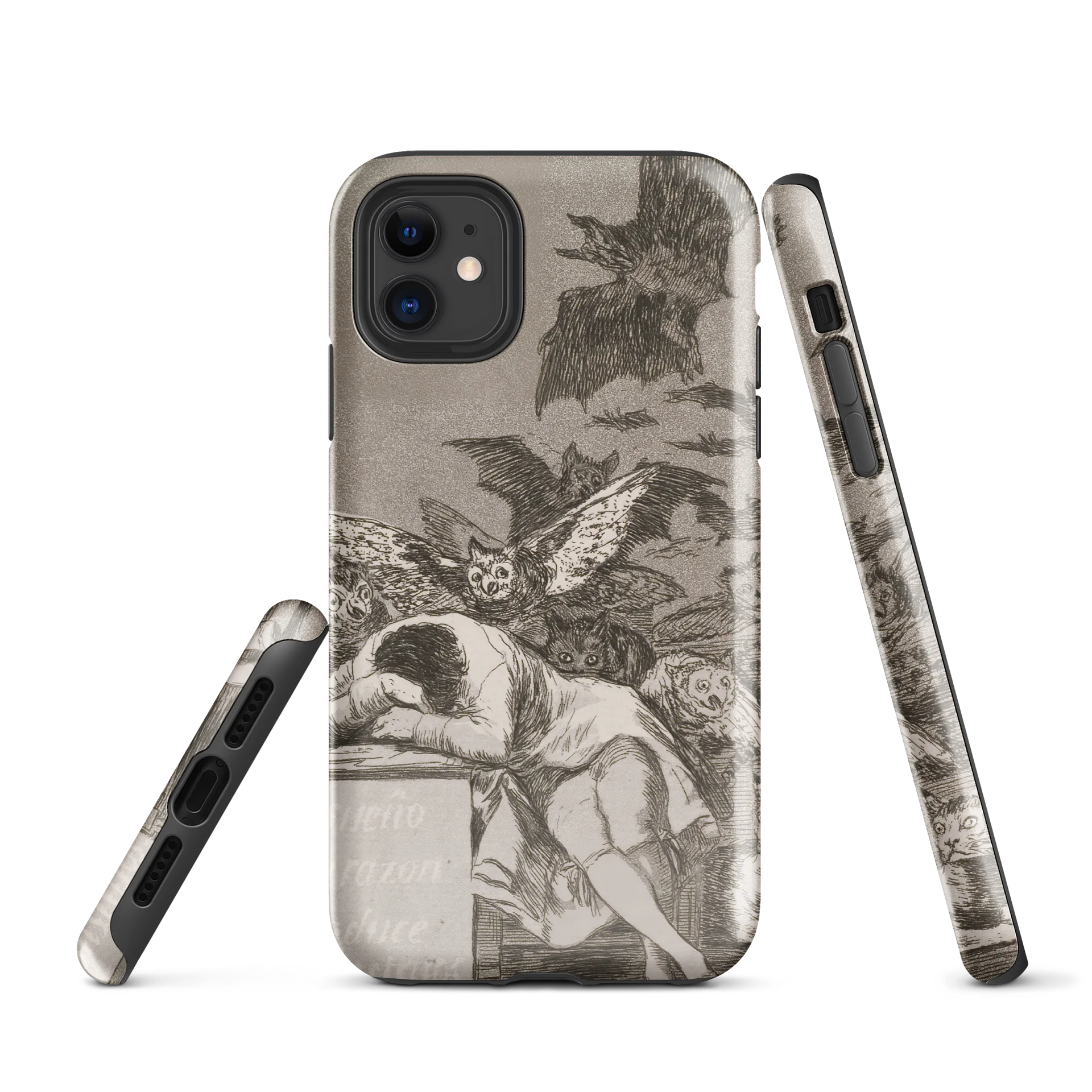 Francisco Goya – The Sleep of Reason Produces Monsters – iPhone® Tough Case product image (1)