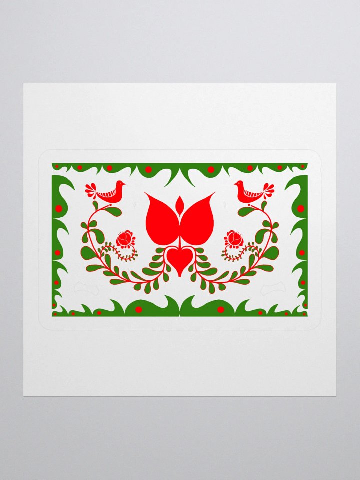 Hungarian Garden Kiss Cut Stickers product image (4)