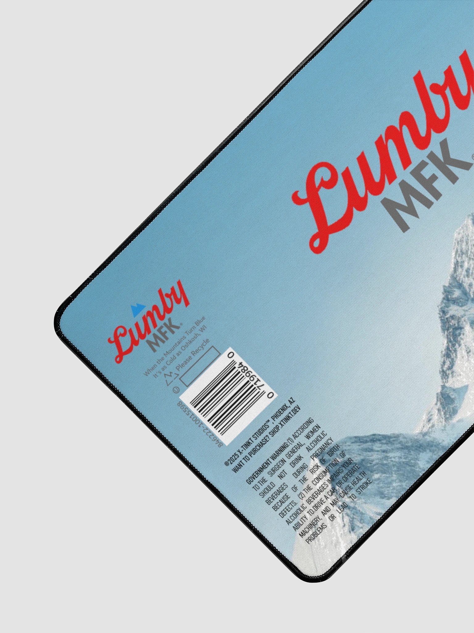 MADE FROM KINGS - LUMBY COORS LIGHT DESK MAT (MOUSE PAD) product image (1)