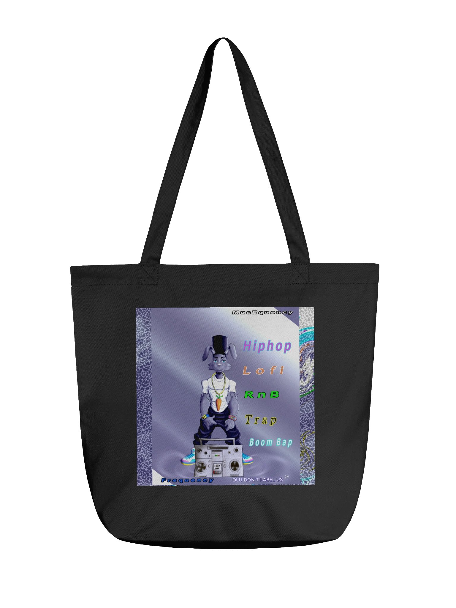 DLU DON’T LABEL US® Frequency Fusion Tote Bag product image (1)