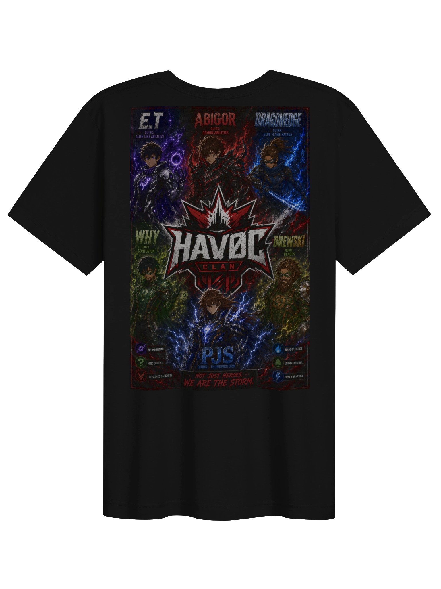 HaVOC Class 1-B "My Hero Acadamia" inspired Tee product image (7)