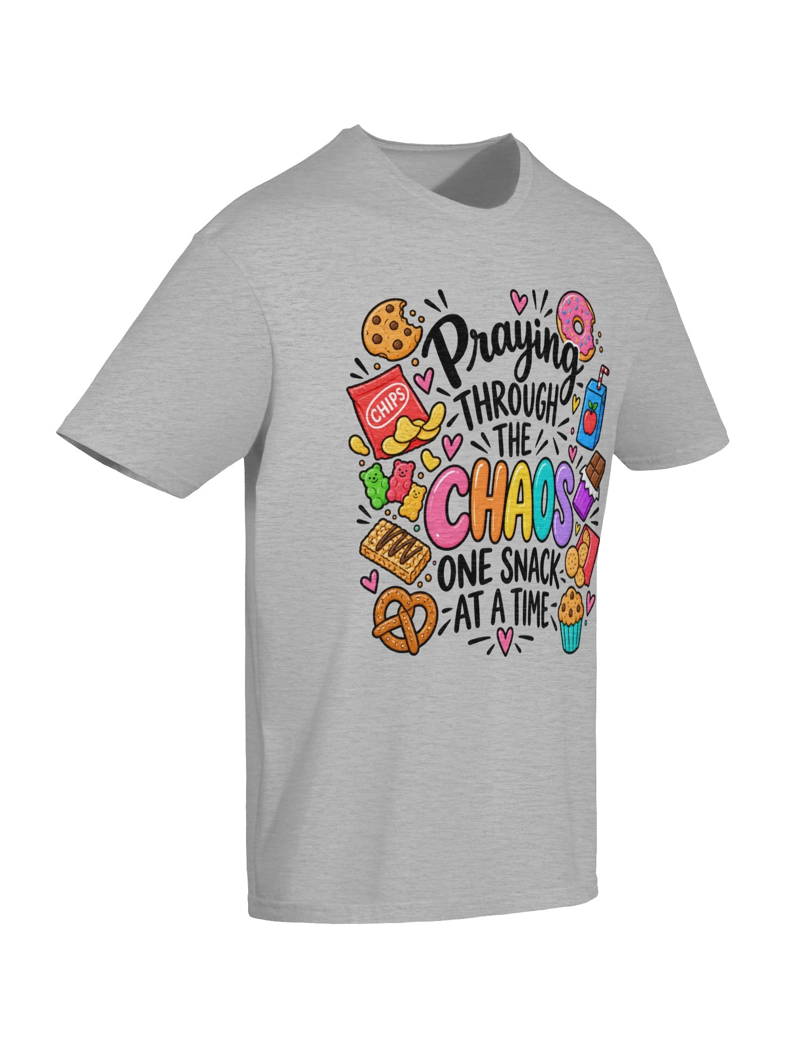 Praying Through the Chaos Tee | 1 Thessalonians 5:17 product image (136)